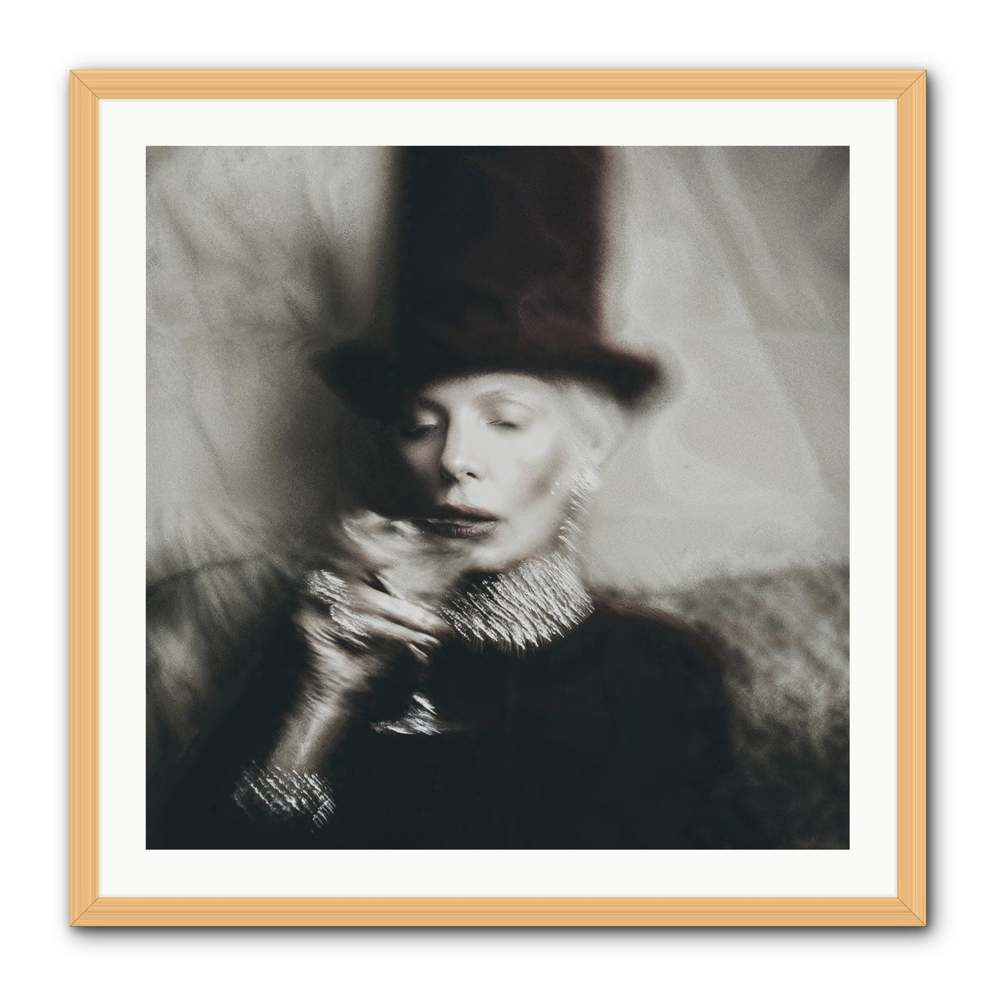 After the Applause -- Framed Print - Natural 30x30
