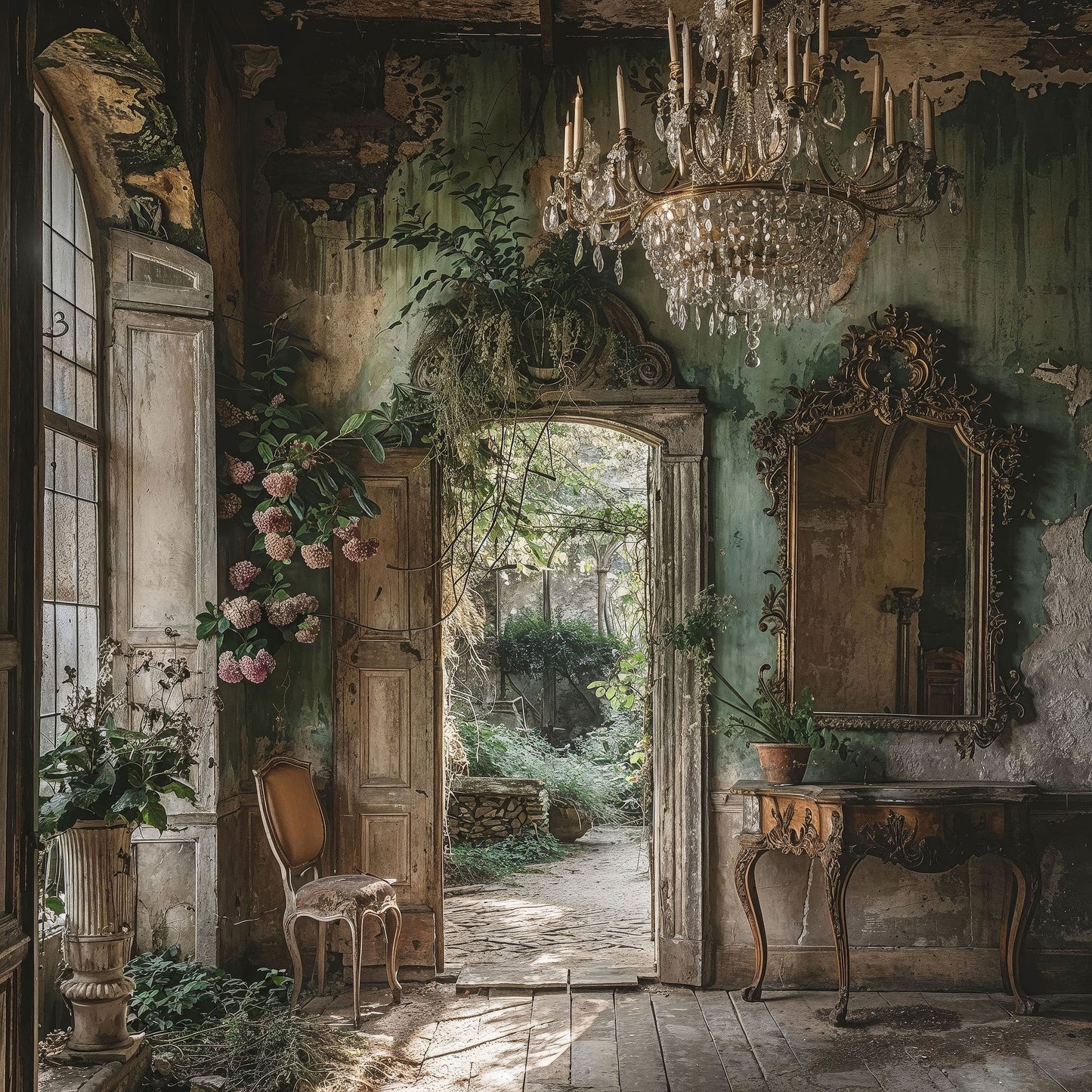 Elysian Veil Fine Art Print