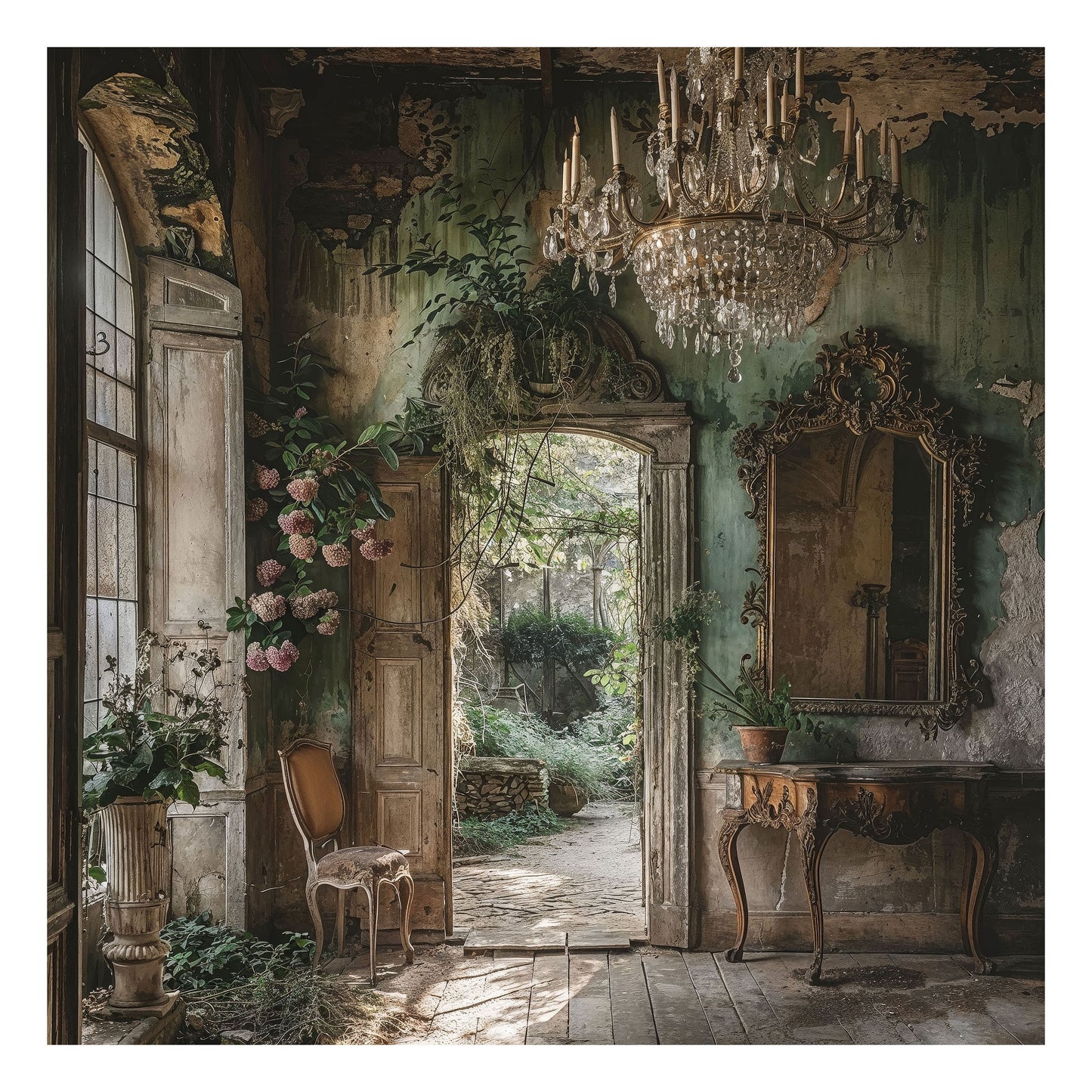 Elysian Veil Fine Art Print