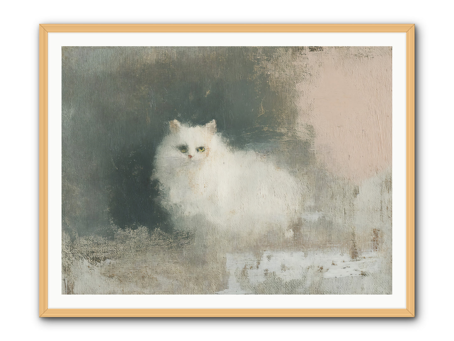 In Due Time -- Framed Print - Natural 48x36
