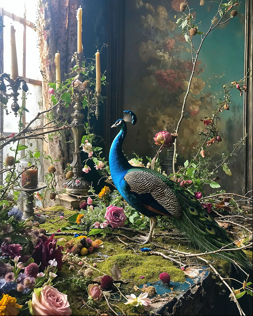 Siren Of The Gardens Wall Art