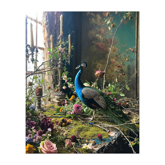 Siren Of The Gardens Gallery Wrap Canvas