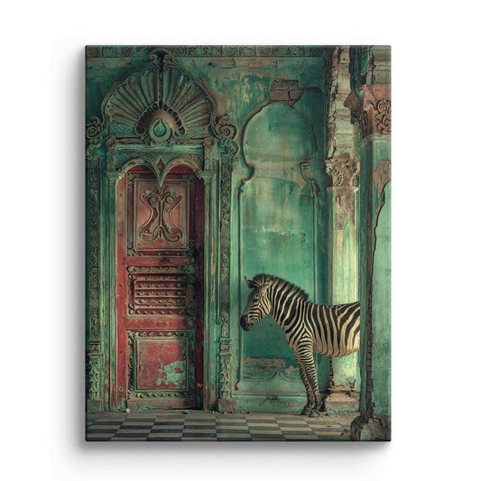 Wanderer At The Palace Gate