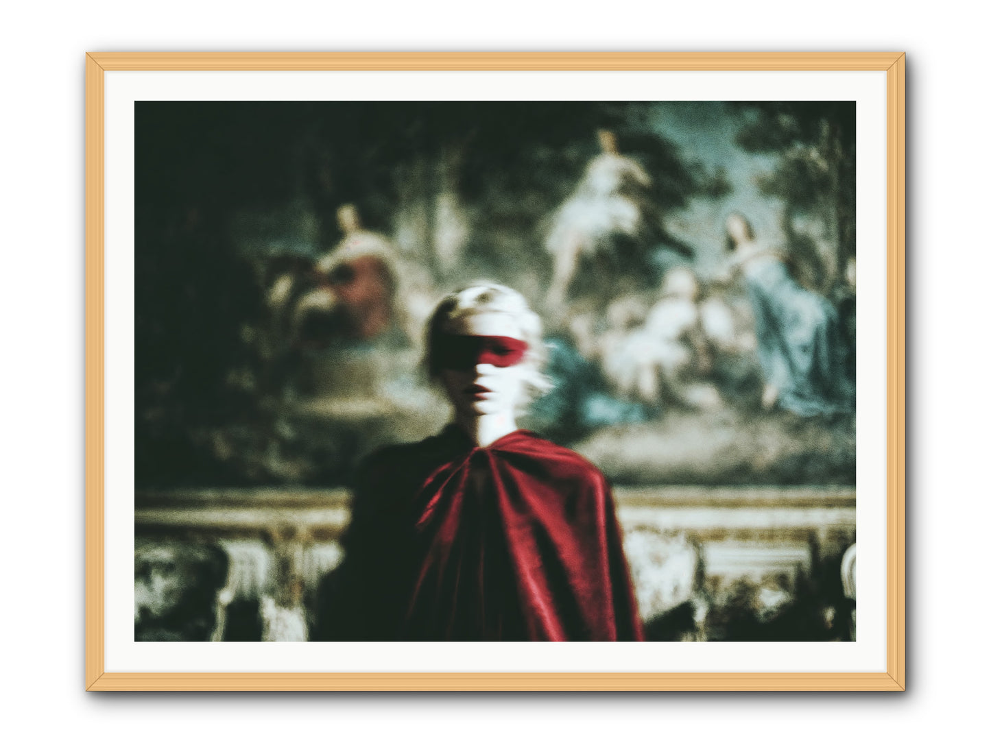 What Grace Requires -- Framed Print - Natural 48x36