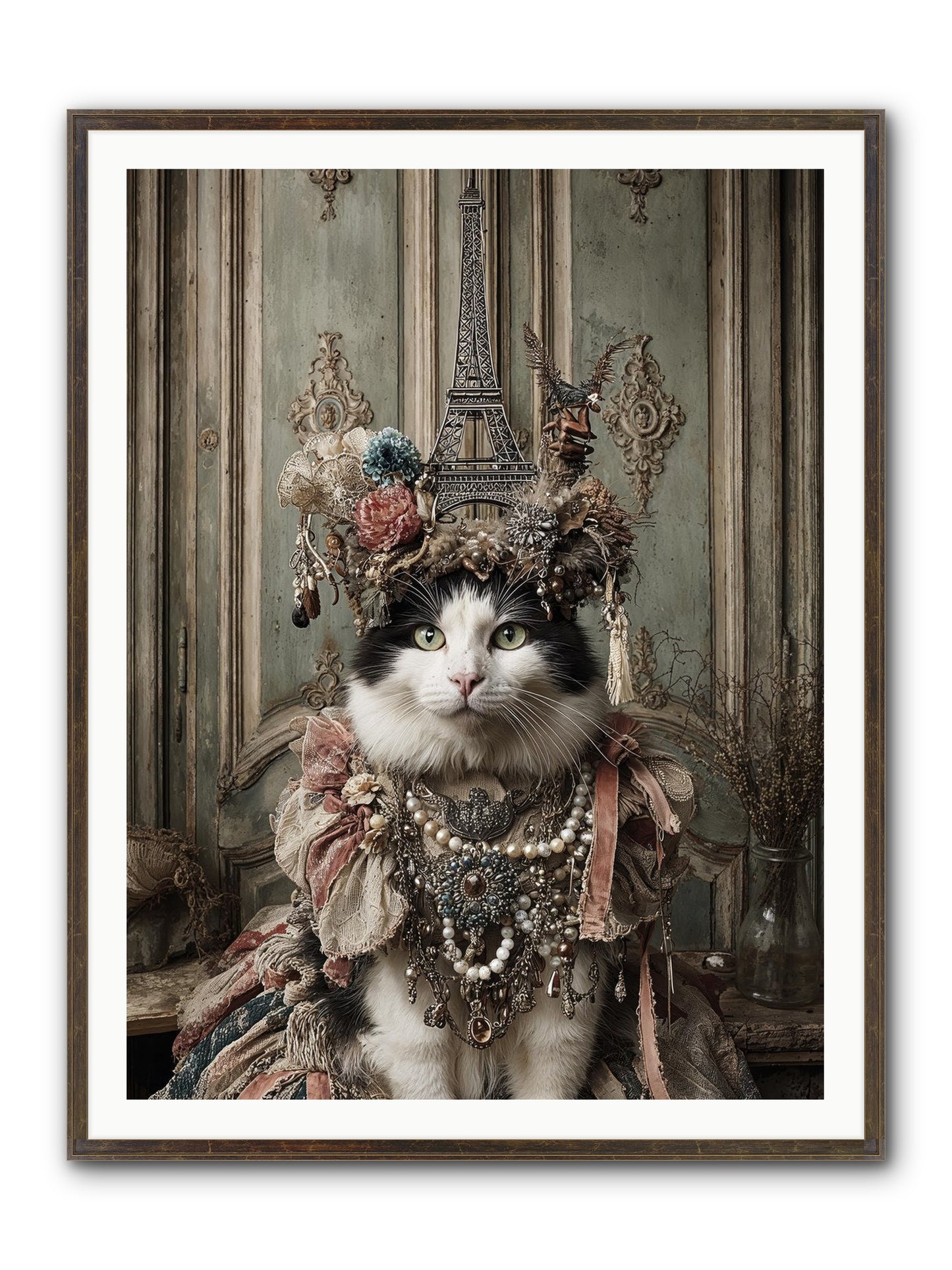 Miss Twill And The Lemon Parade Framed Print - Slimwoods Black/Gold 36x48