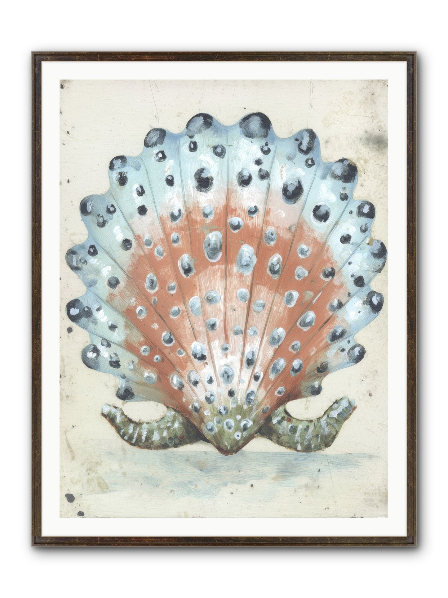 Ocean's Love Letter Framed Print - Slimwoods Black/Gold 36x48