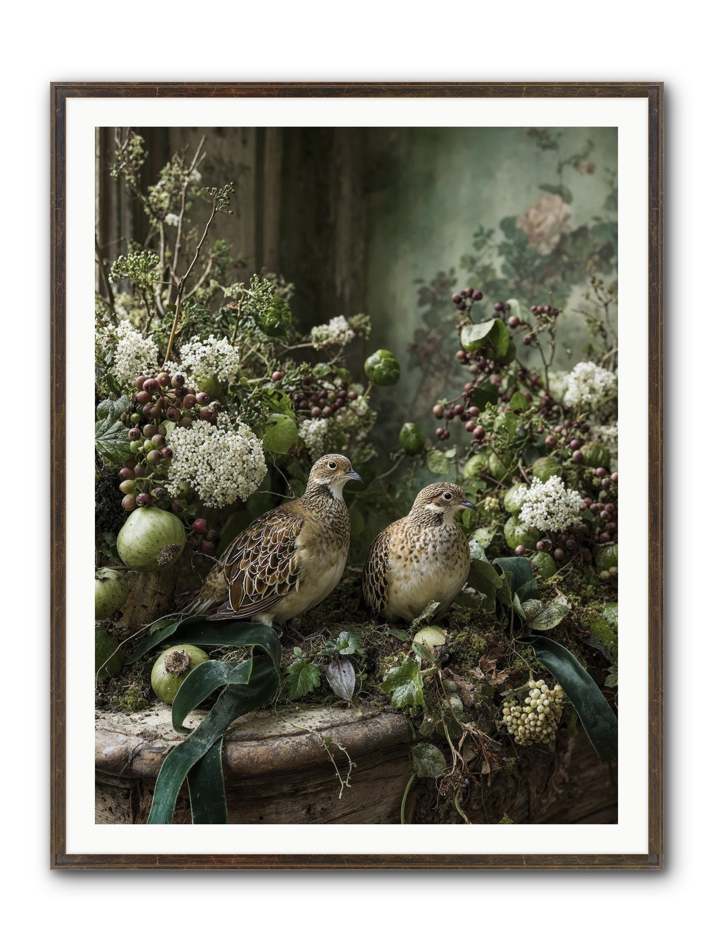 Theatre Framed Print - Slimwoods Black/Gold 36x48