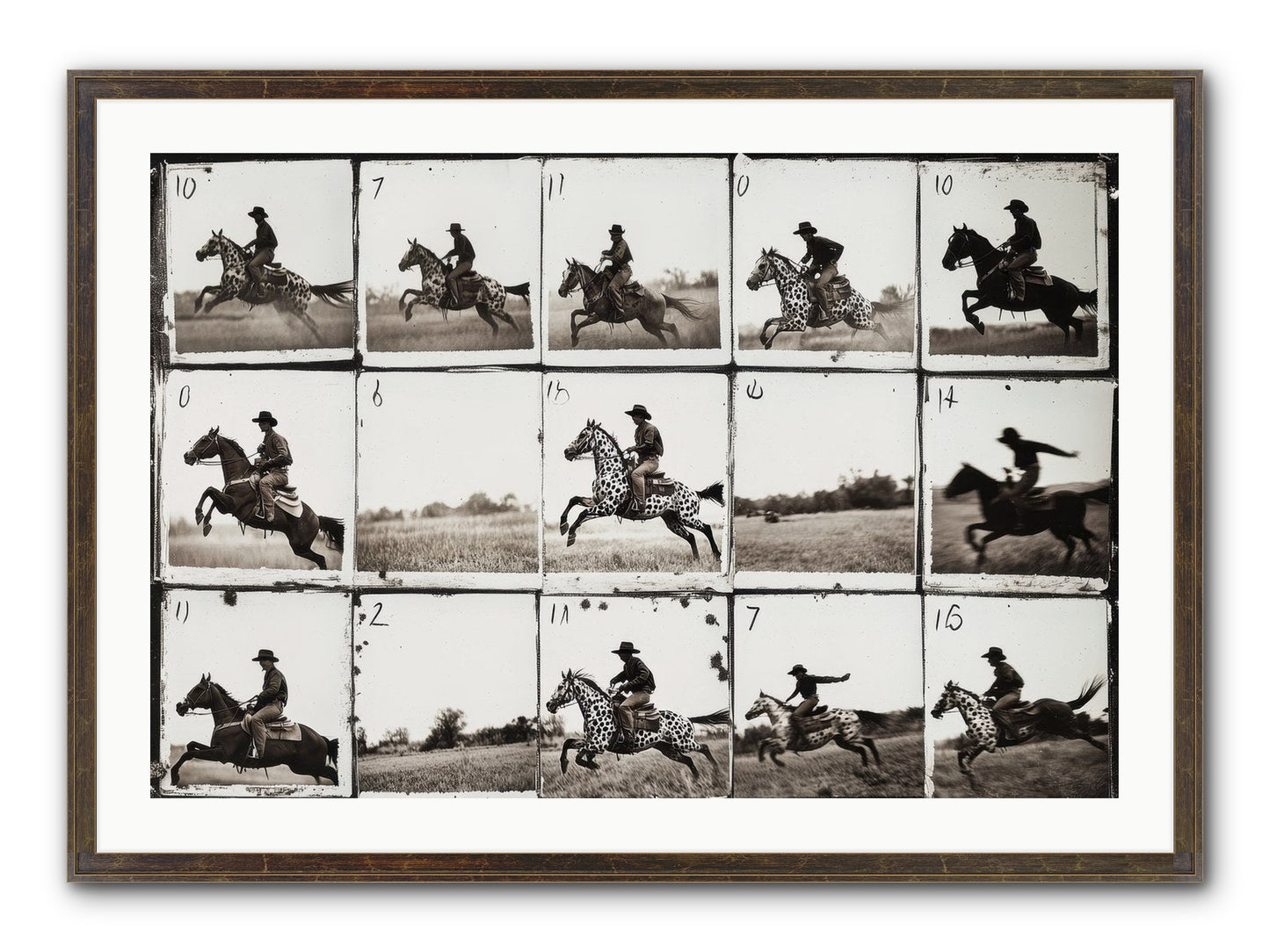 Unbridled Spirit Framed Print - Slimwoods Black/Gold 36x24