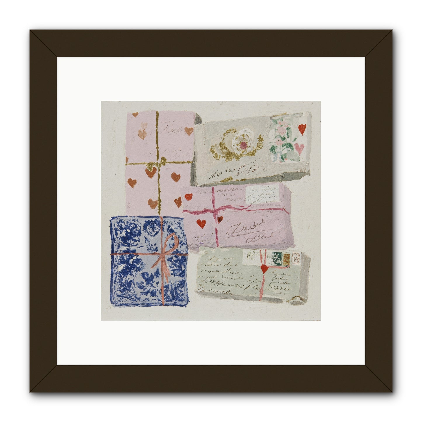 A Cabinet Of Partial Miracles -- Framed Print - Black 10x10