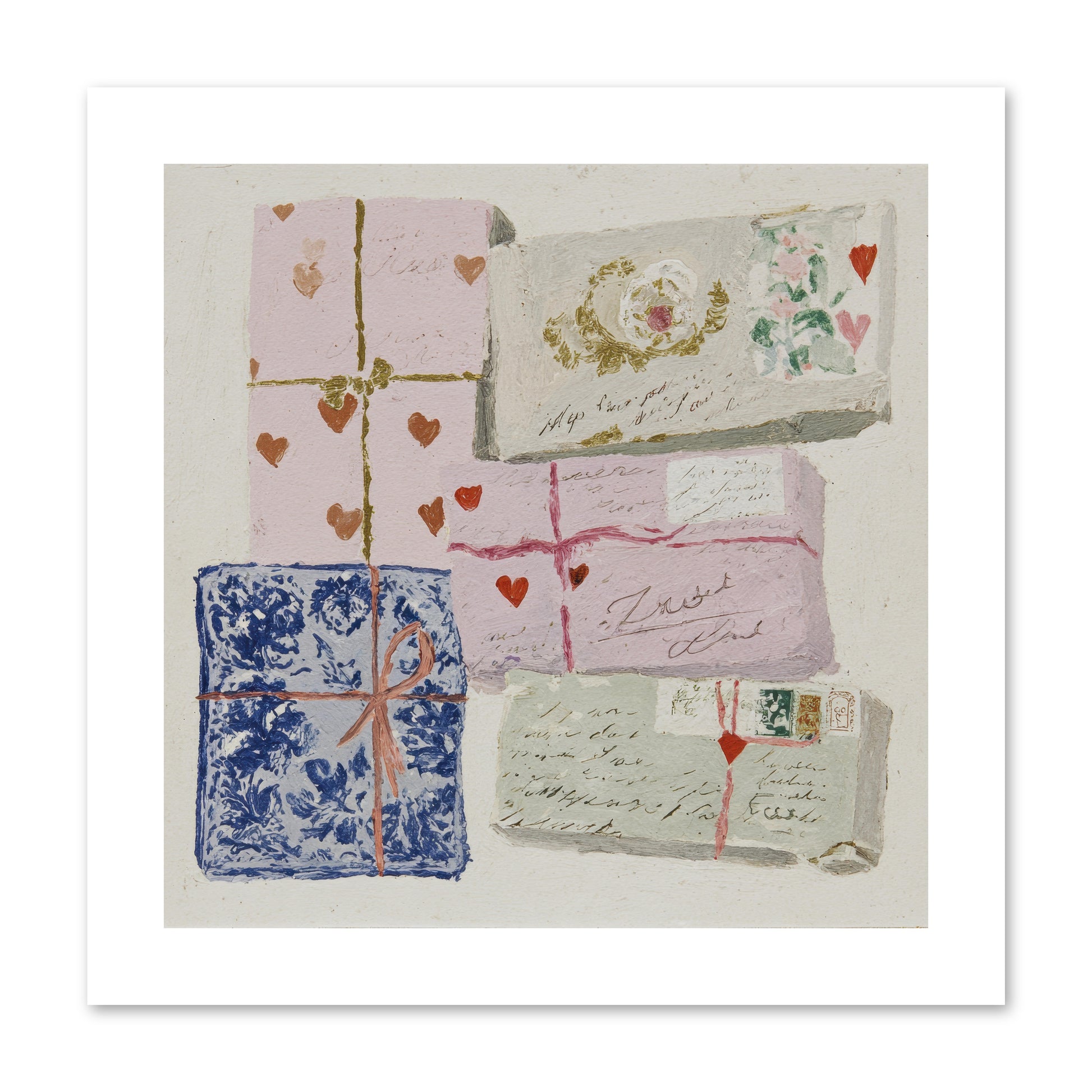 A Cabinet Of Partial Miracles -- Paper Print 10x10