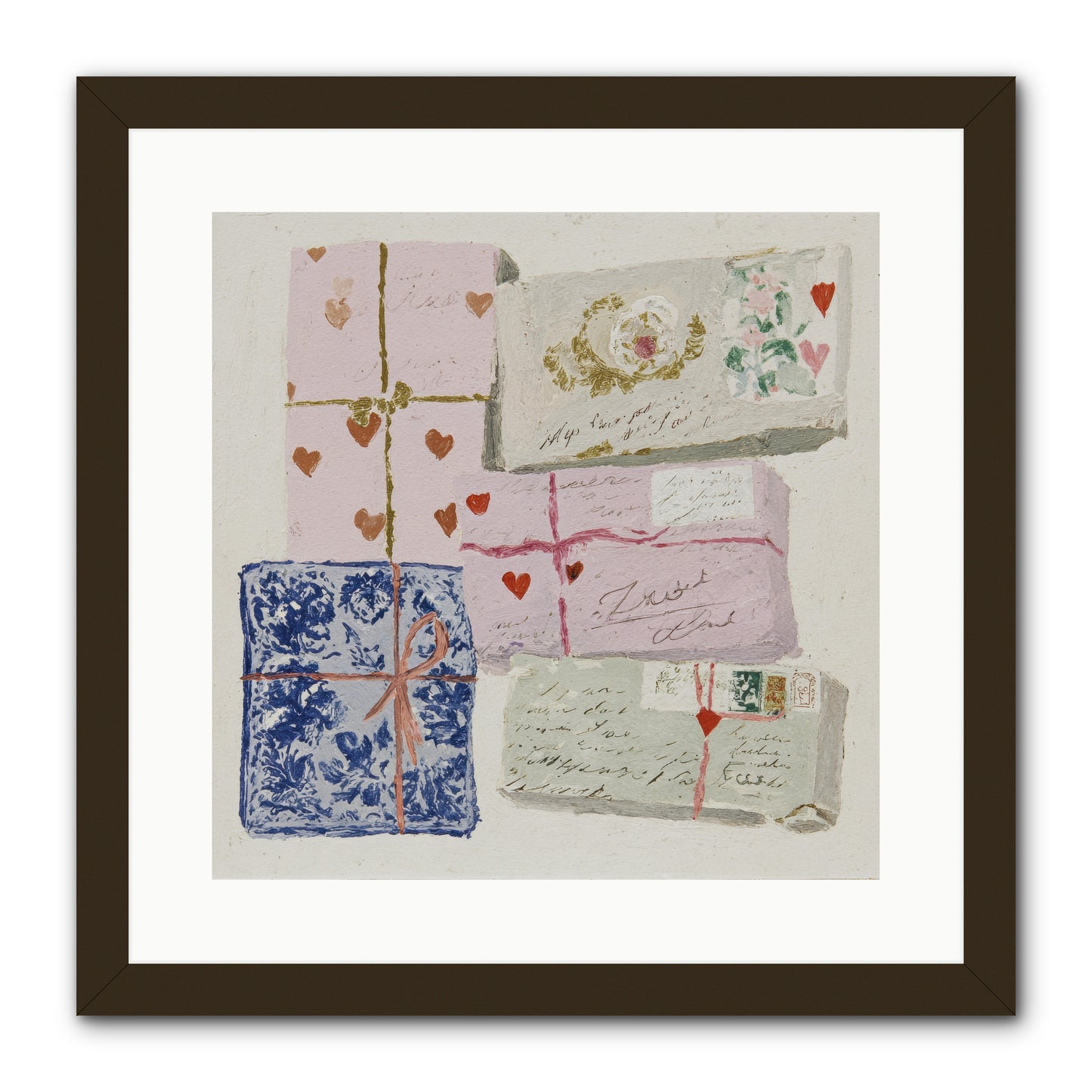 A Cabinet Of Partial Miracles -- Framed Print - Black 16x16