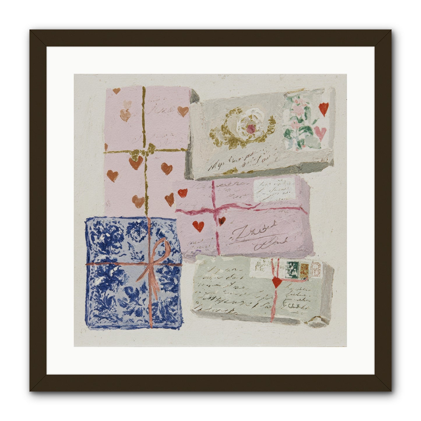 A Cabinet Of Partial Miracles -- Framed Print - Black 20x20