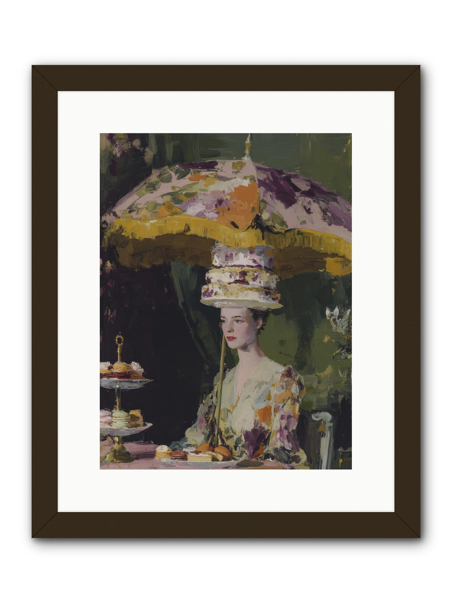 A Catalog of Ponderous Pleasures -- Framed Print - Black 12x16