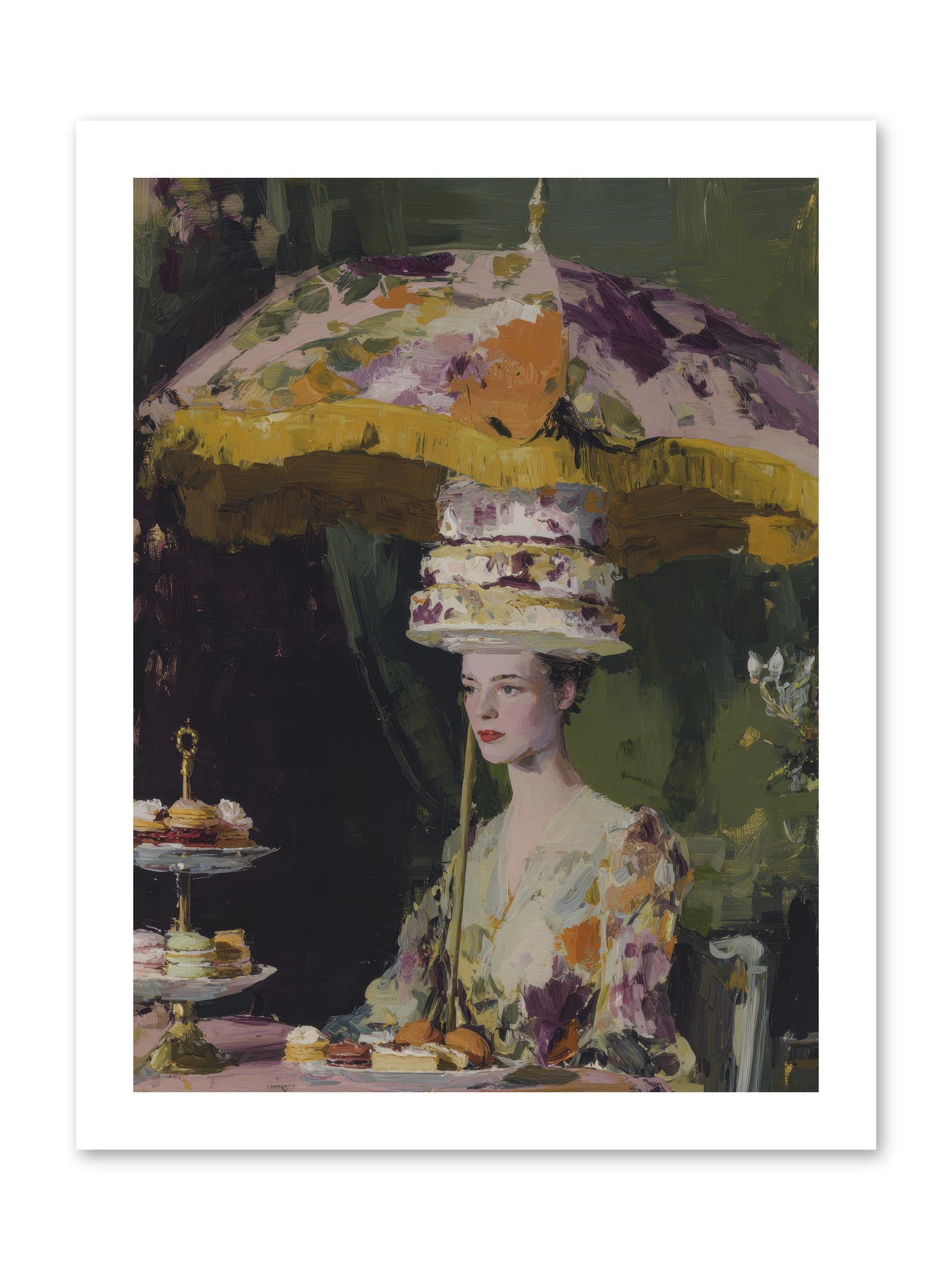 A Catalog of Ponderous Pleasures -- Paper Print 12x16