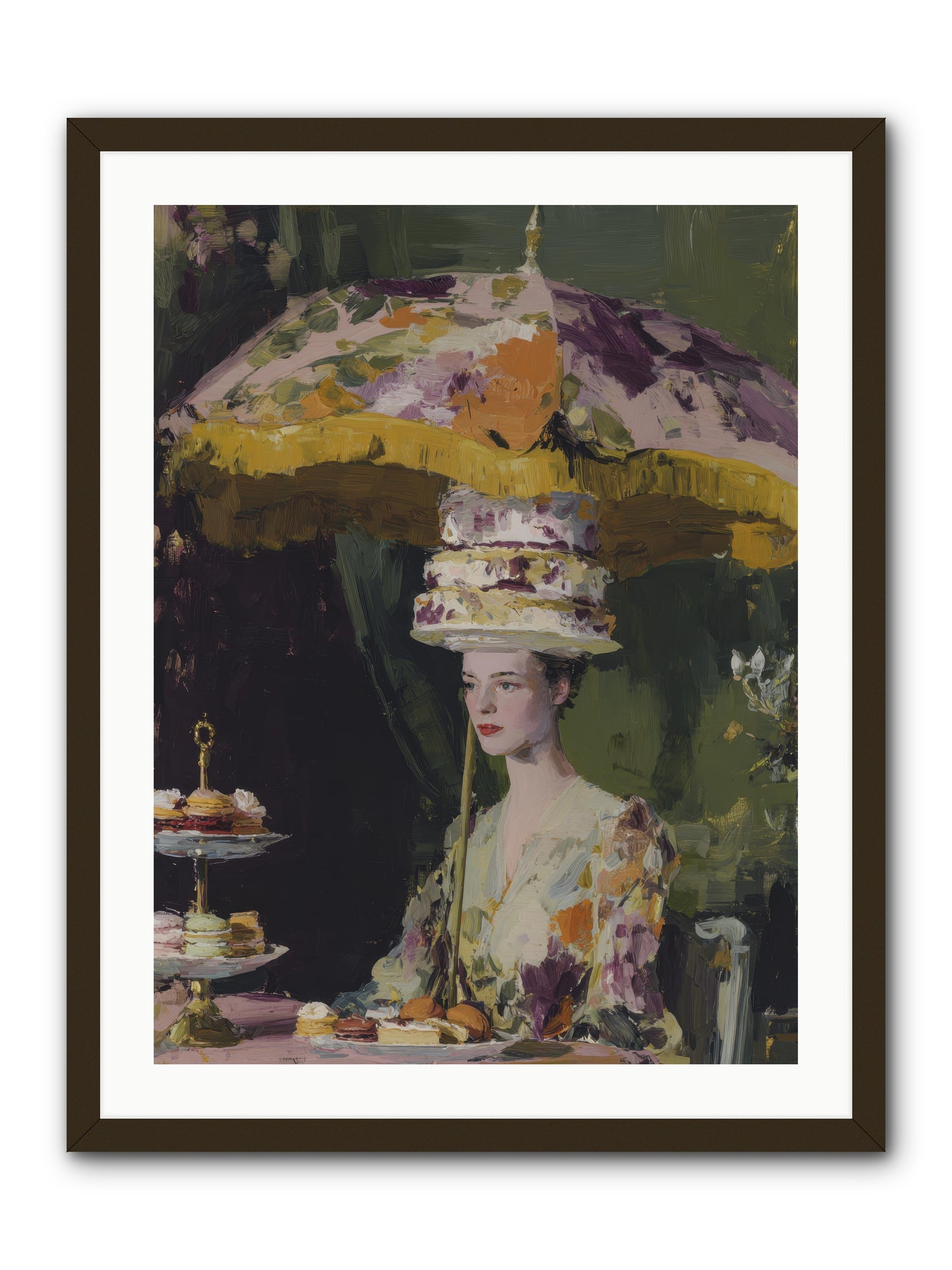 A Catalog of Ponderous Pleasures -- Framed Print - Black 24x32
