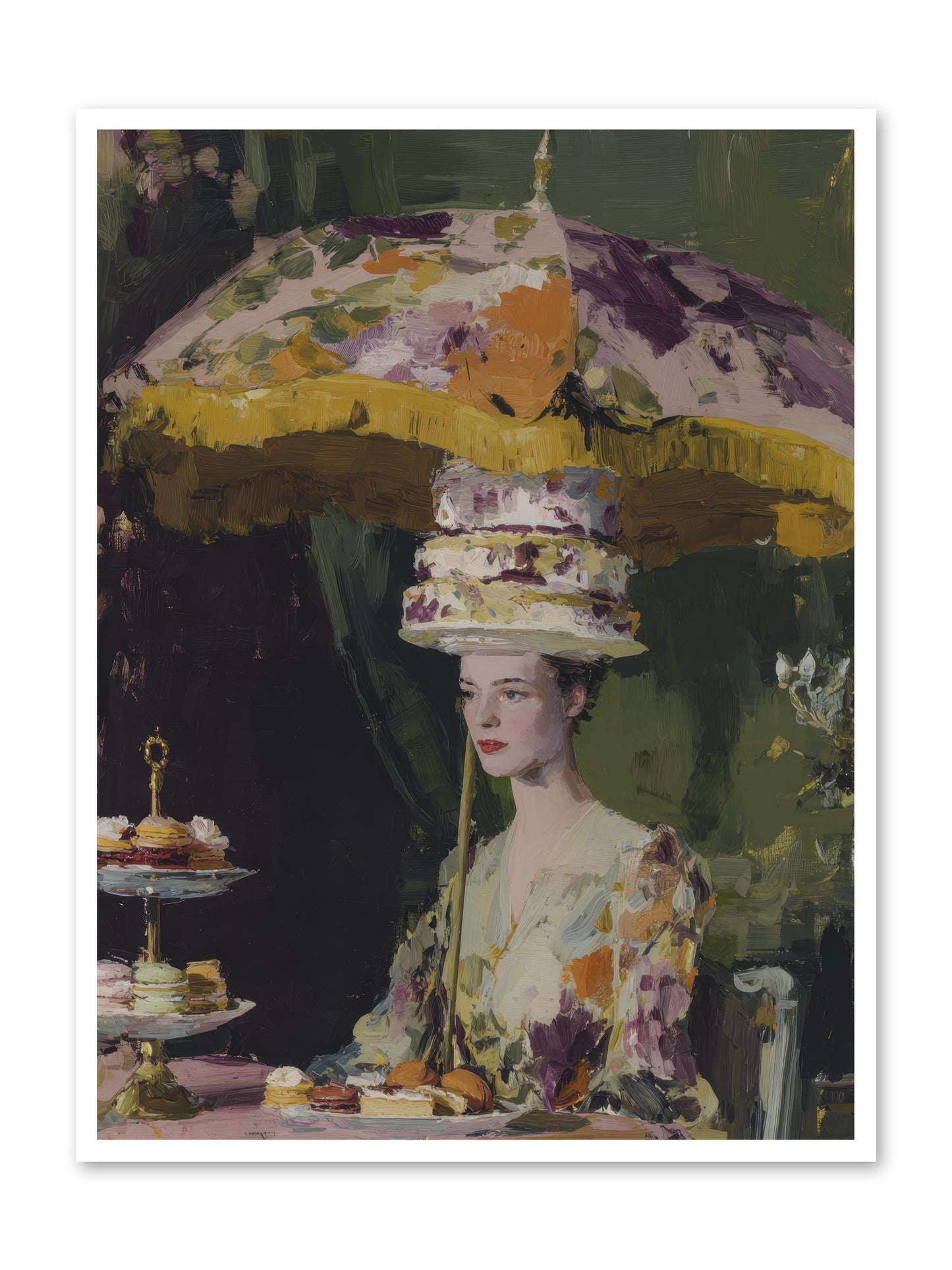 A Catalog of Ponderous Pleasures -- Paper Print 36x48