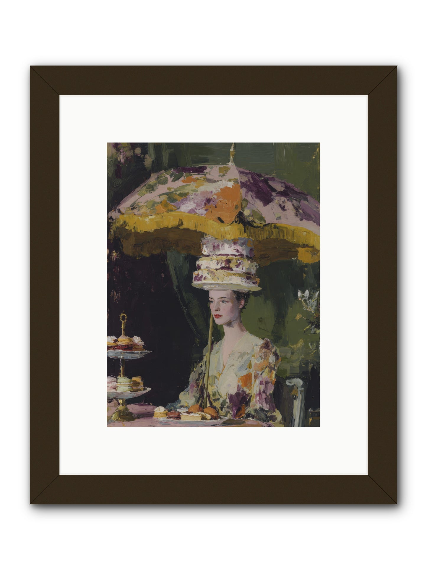 A Catalog of Ponderous Pleasures -- Framed Print - Black 9x12