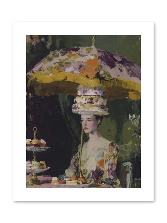 A Catalog of Ponderous Pleasures -- Paper Print 9x12