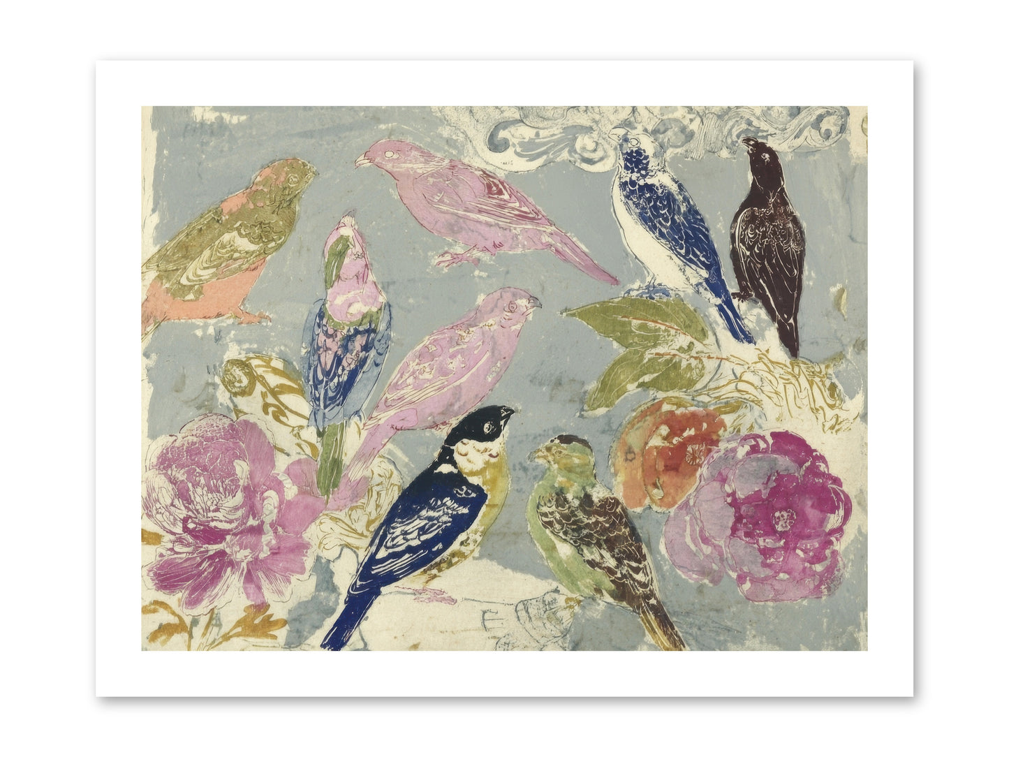 A Catalogue of Unsent Invitations -- Loose Canvas Print 16x12
