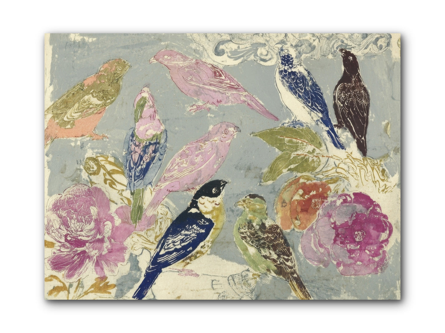 A Catalogue of Unsent Invitations -- Wrapped Canvas 12x9