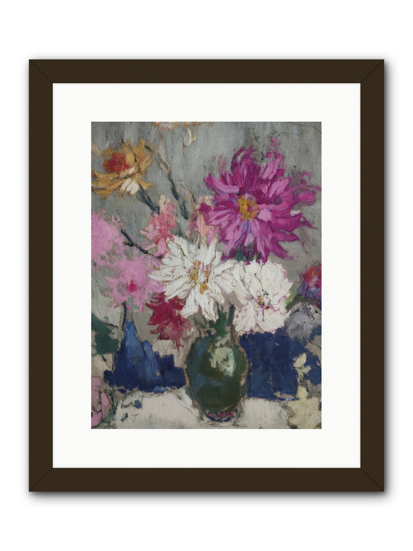 A Chronicle of Blooming -- Framed Print - Black 12x16