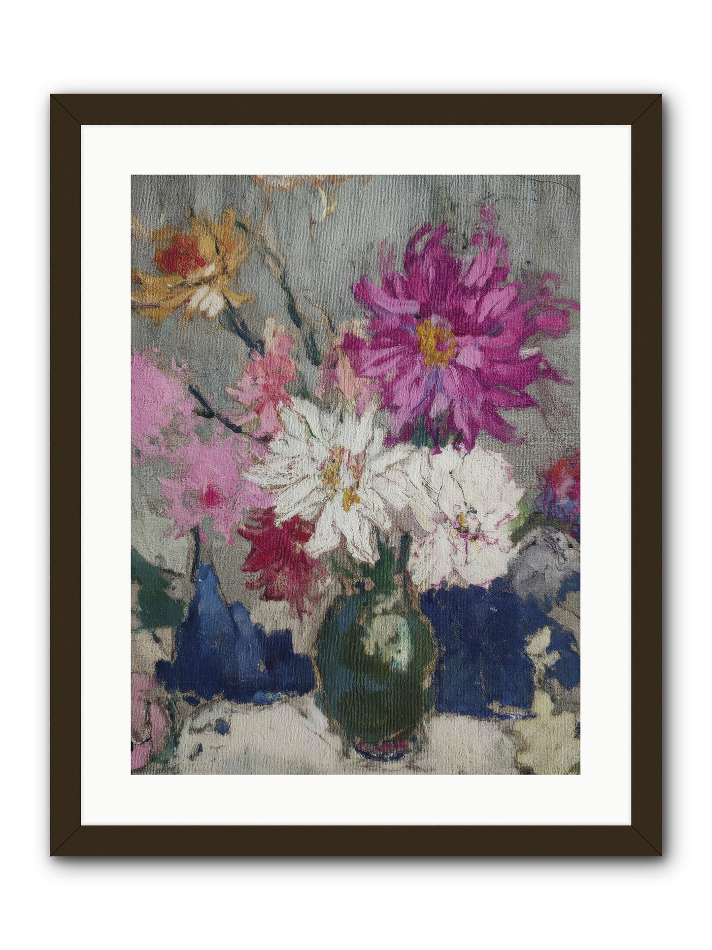 A Chronicle of Blooming -- Framed Print - Black 18x24