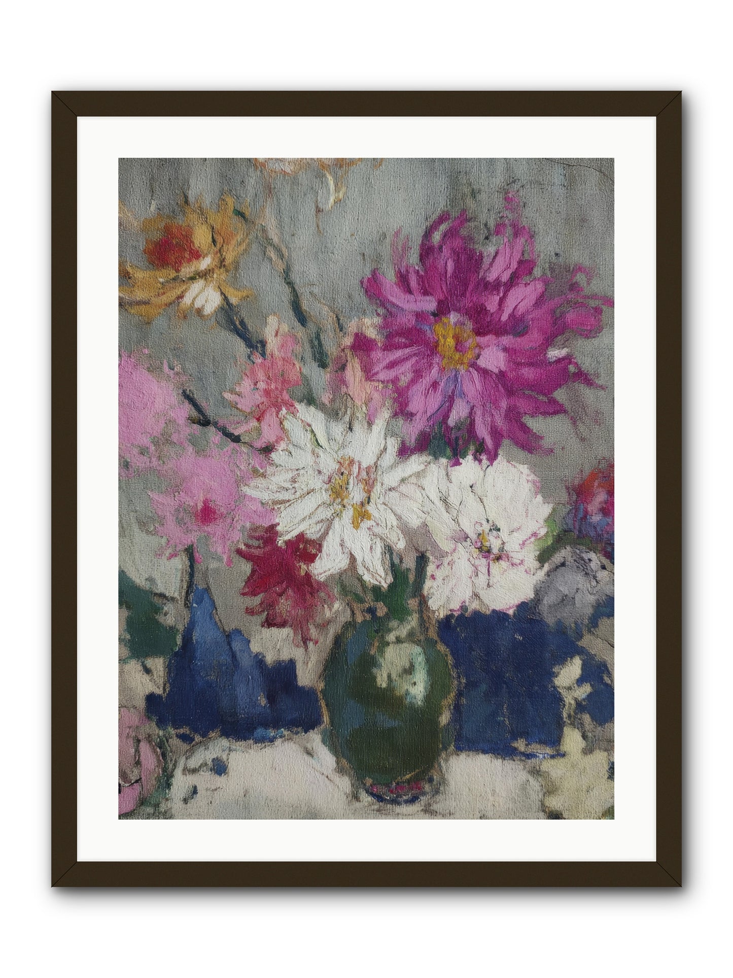 A Chronicle of Blooming -- Framed Print - Black 24x32