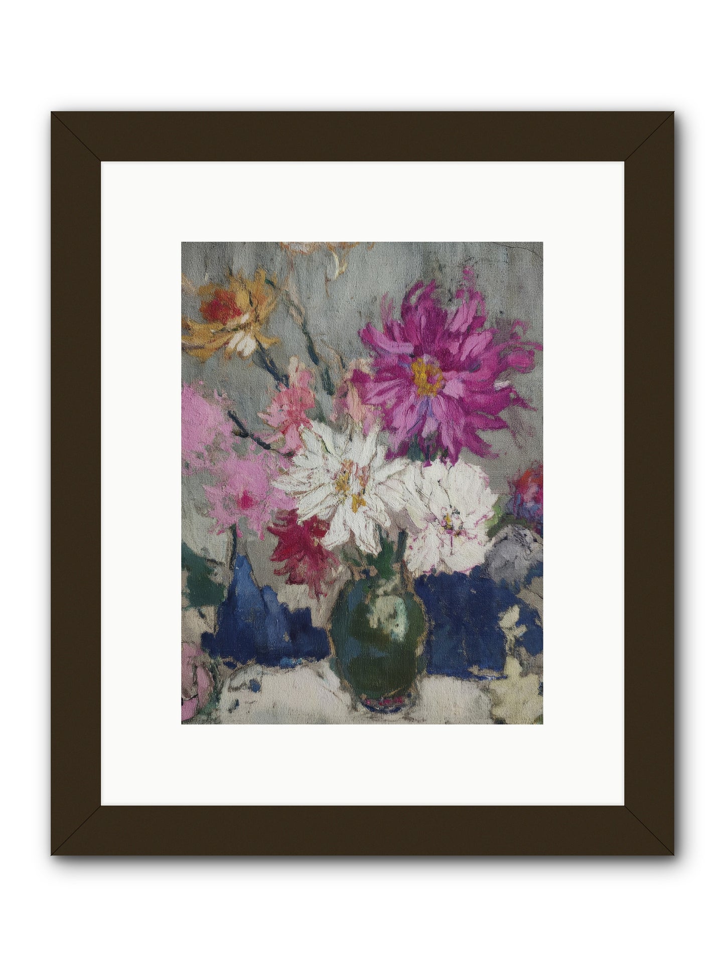 A Chronicle of Blooming -- Framed Print - Black 9x12