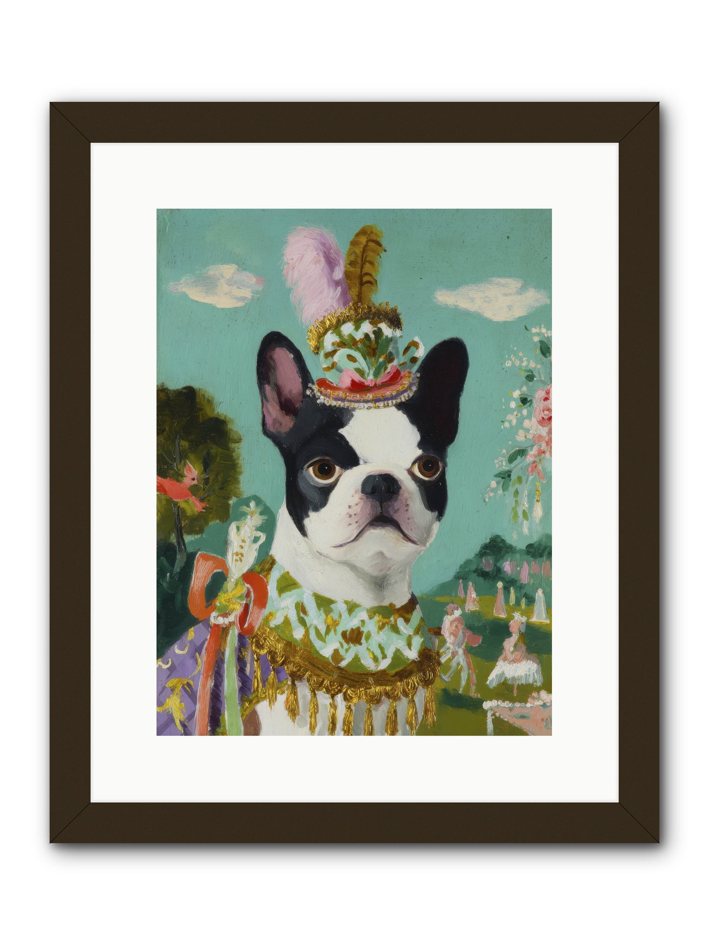 A Darling All My Own -- Framed Print - Black 12x16