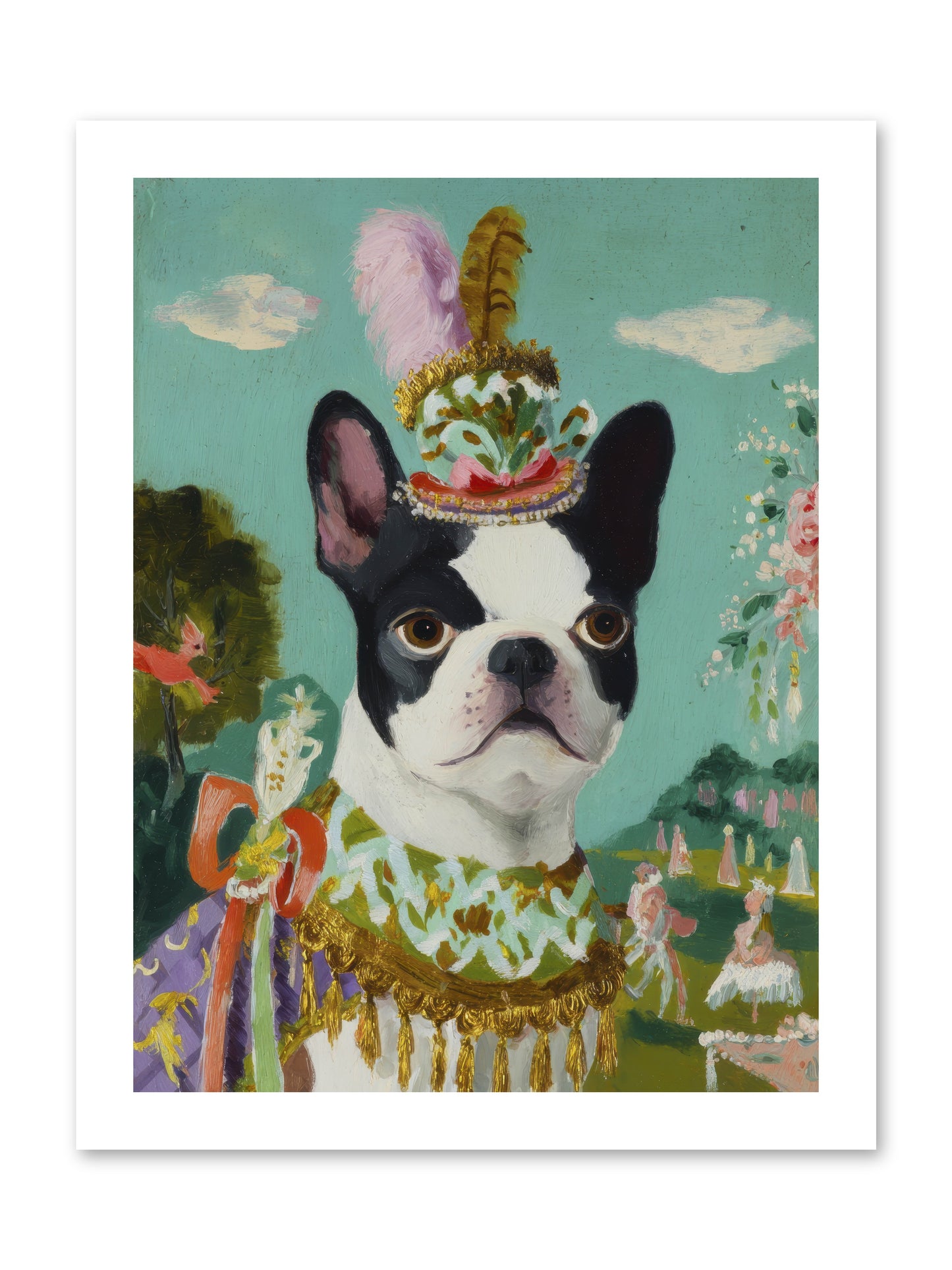 A Darling All My Own -- Paper Print 12x16