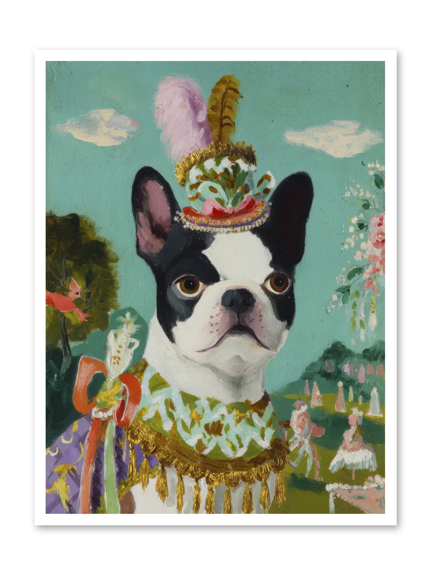 A Darling All My Own -- Loose Canvas Print 30x40
