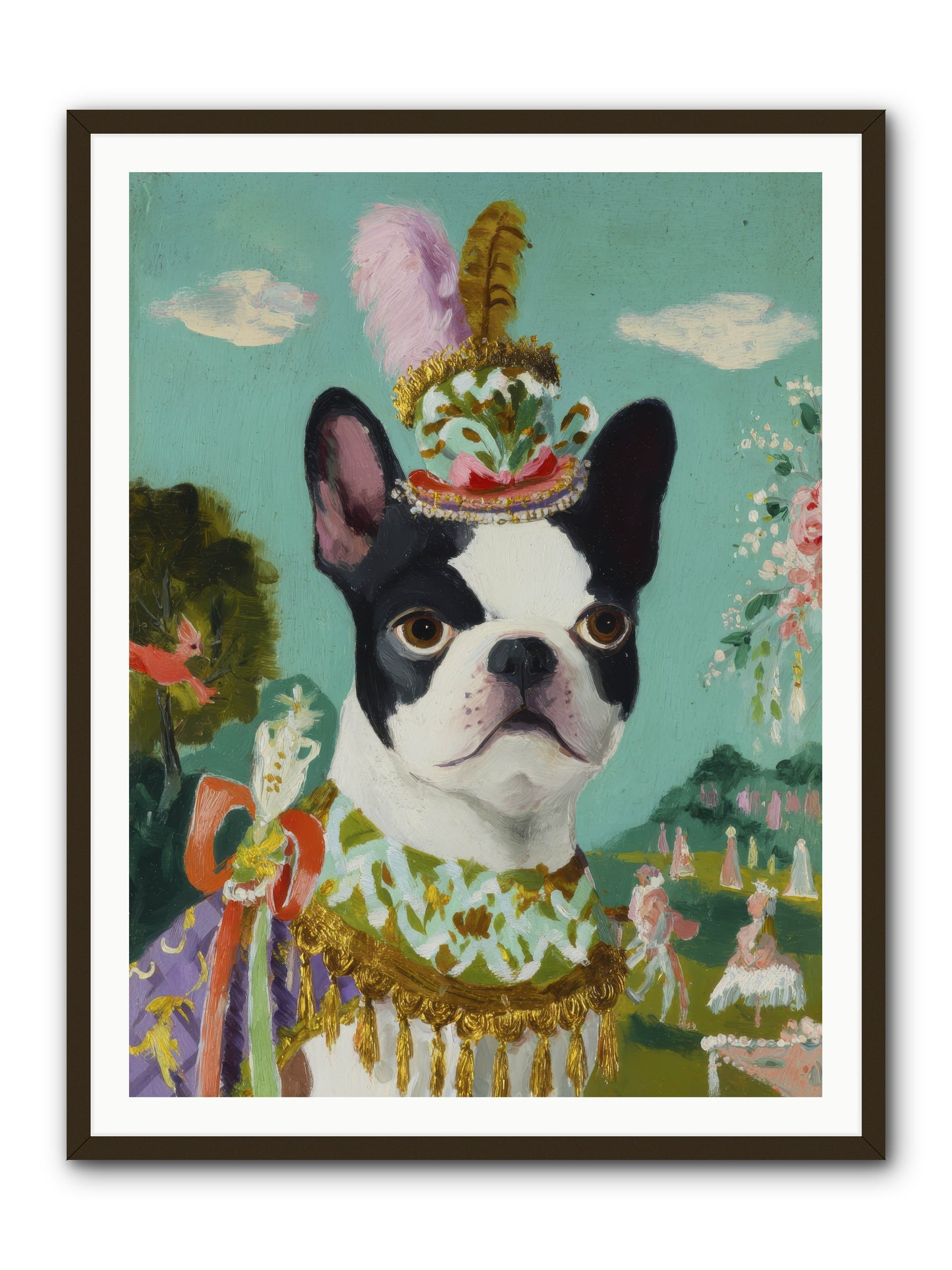 A Darling All My Own -- Framed Print - Black 36x48
