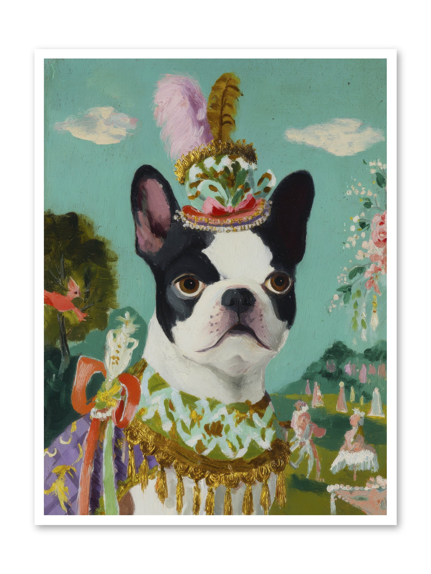 A Darling All My Own -- Loose Canvas Print 36x48