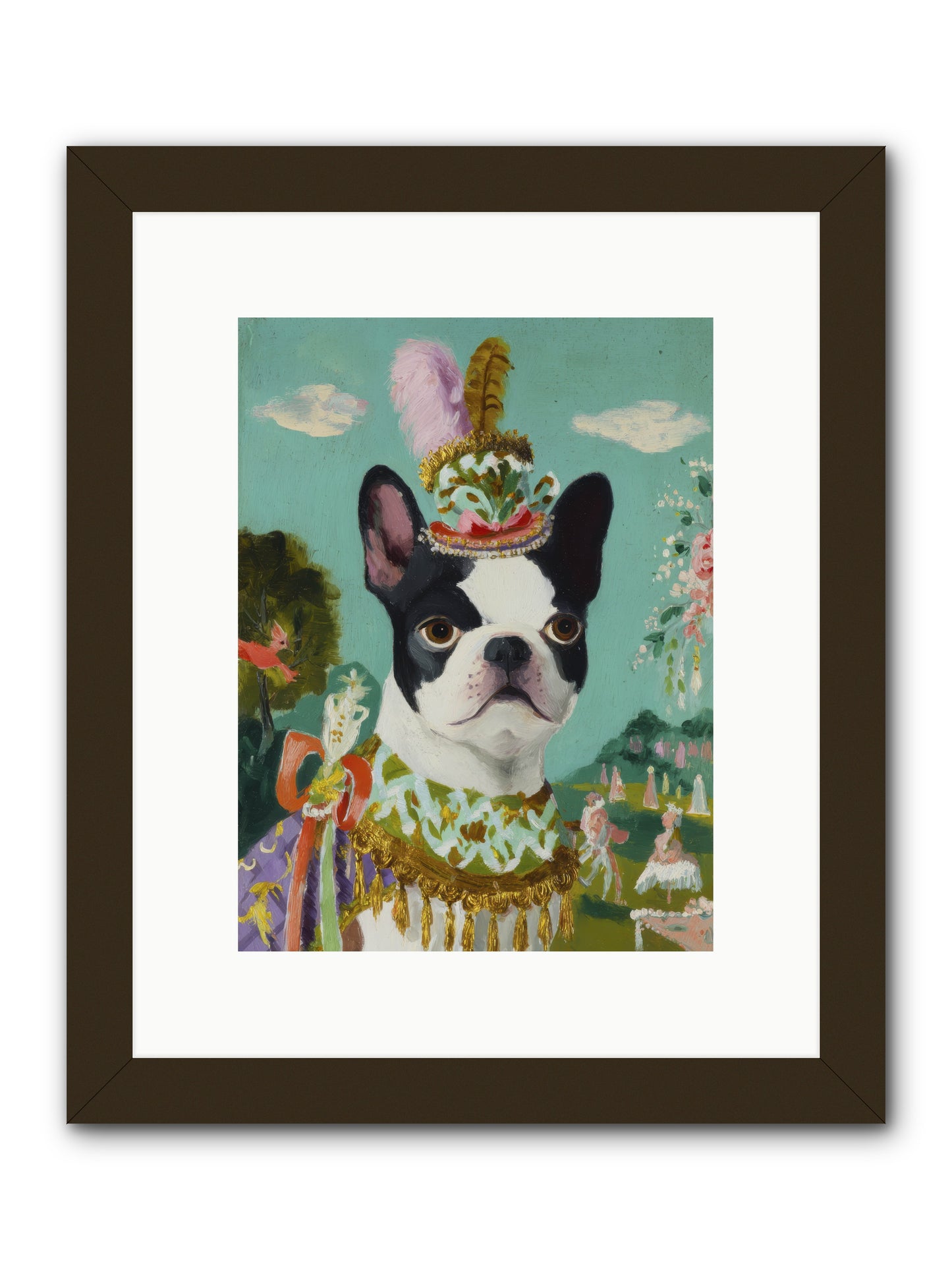 A Darling All My Own -- Framed Print - Black 9x12