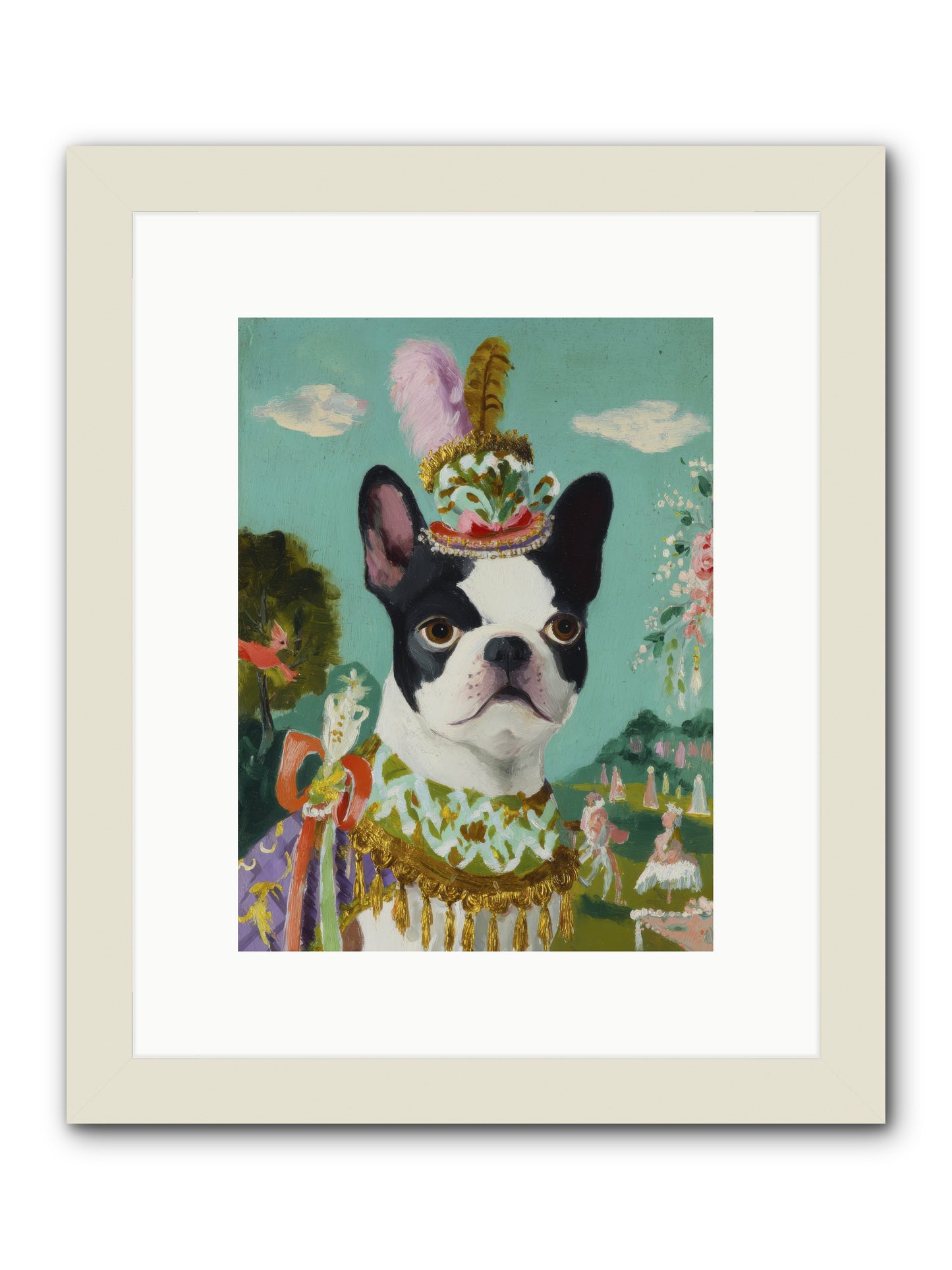 A Darling All My Own -- Framed Print - White 9x12