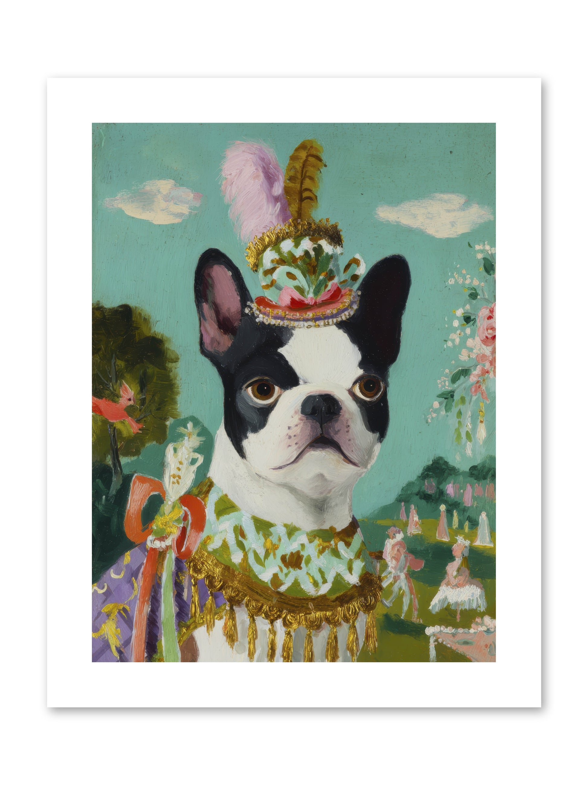 A Darling All My Own -- Paper Print 9x12