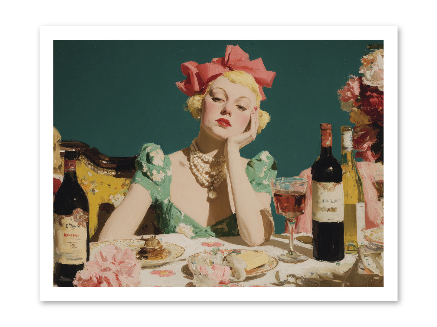 A Feast Made for One -- Paper Print 24x18