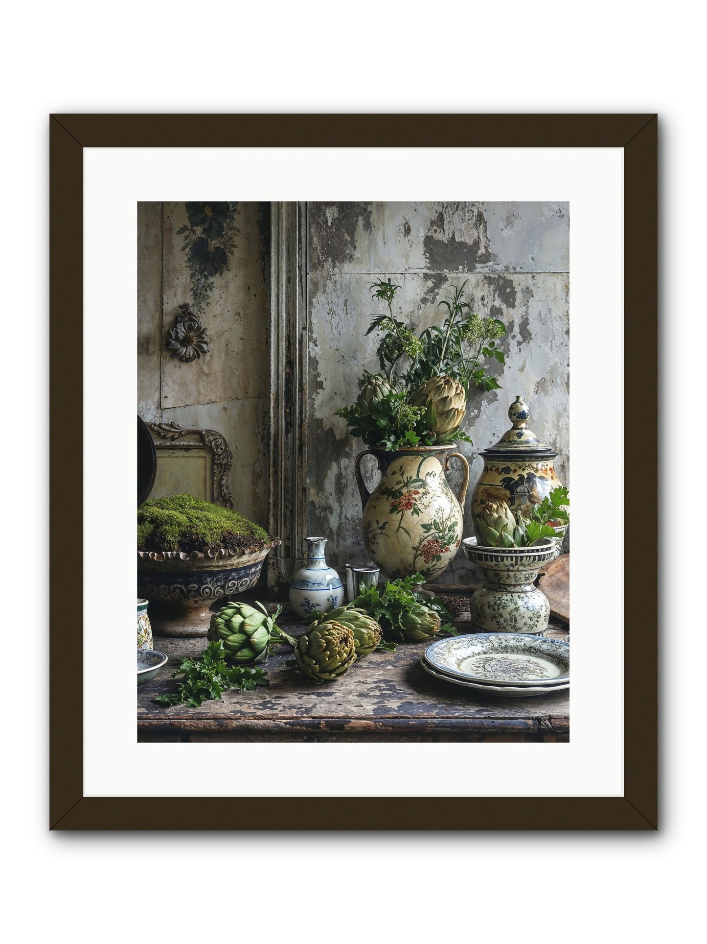 A Fine Collaboration -- Framed Print - Black 16x20