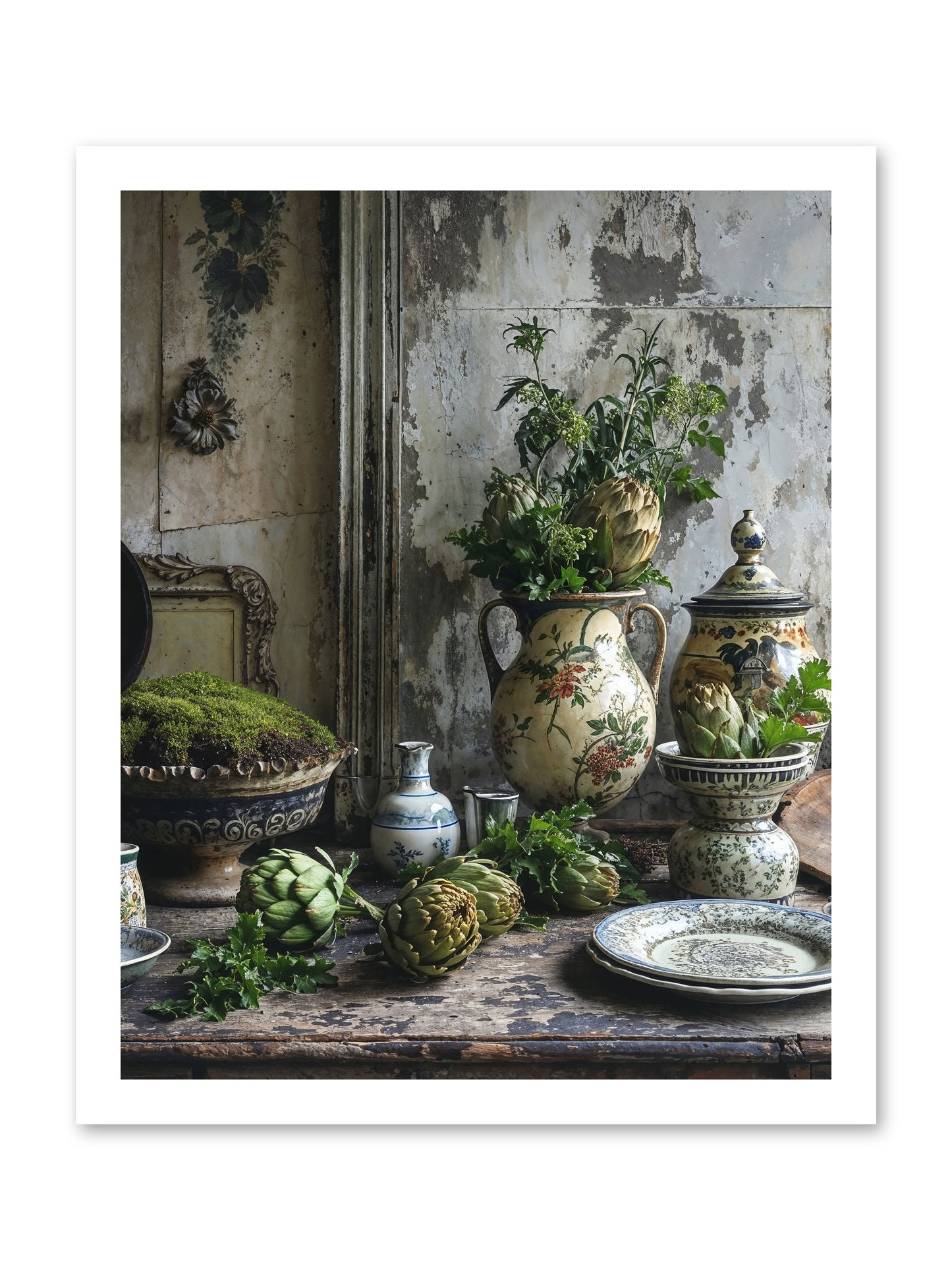 A Fine Collaboration -- Loose Canvas Print 16x20