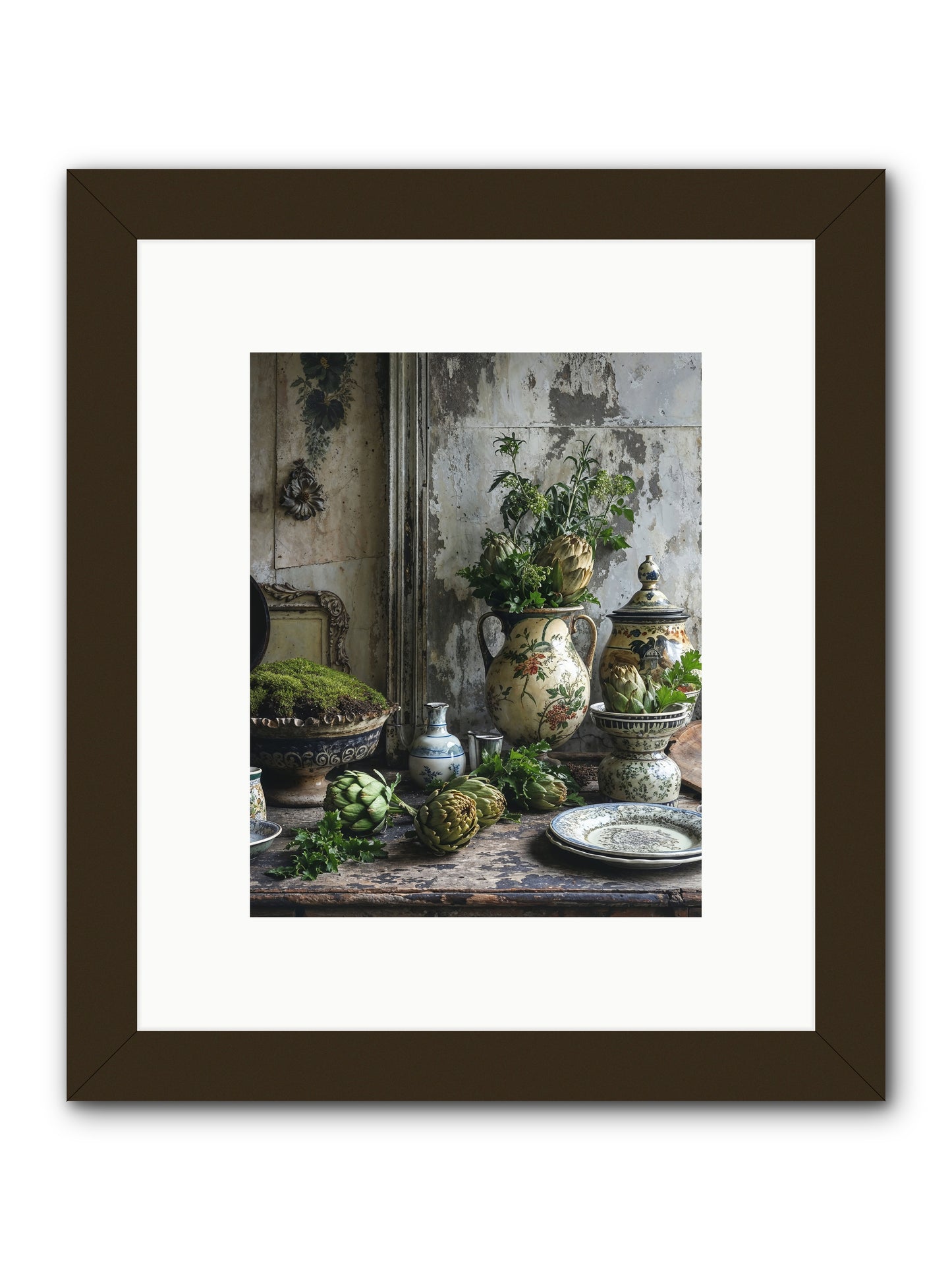 A Fine Collaboration -- Framed Print - Black 8x10