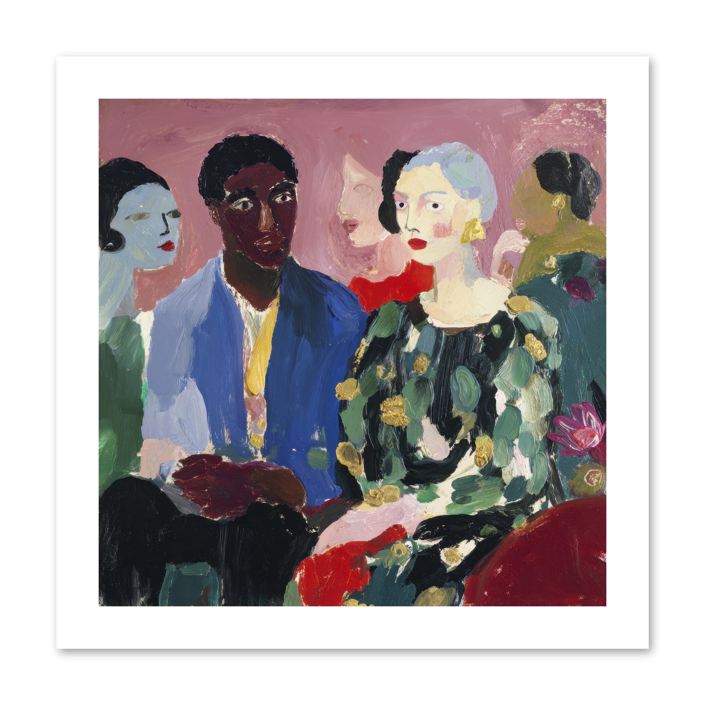 A Gathering of Almost-Truths -- Paper Print 12x12