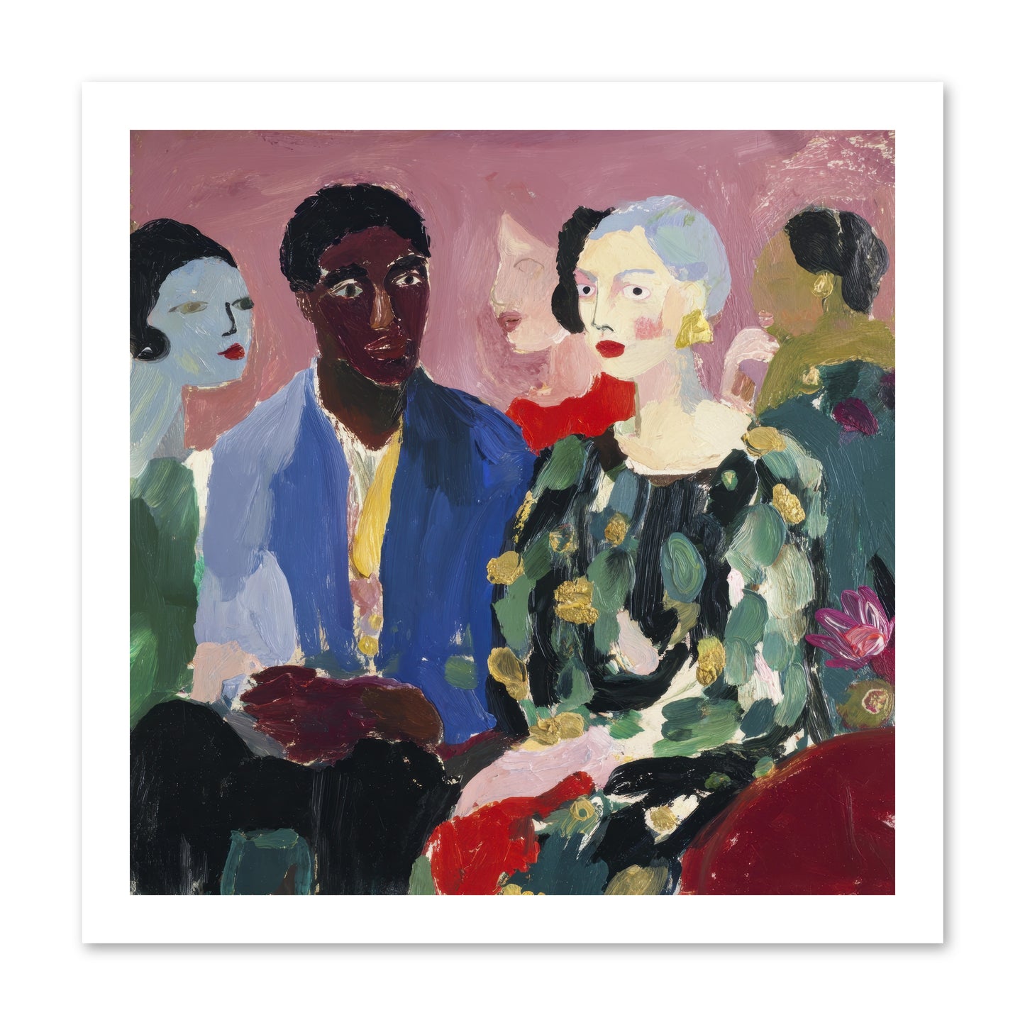 A Gathering of Almost-Truths -- Loose Canvas Print 16x16