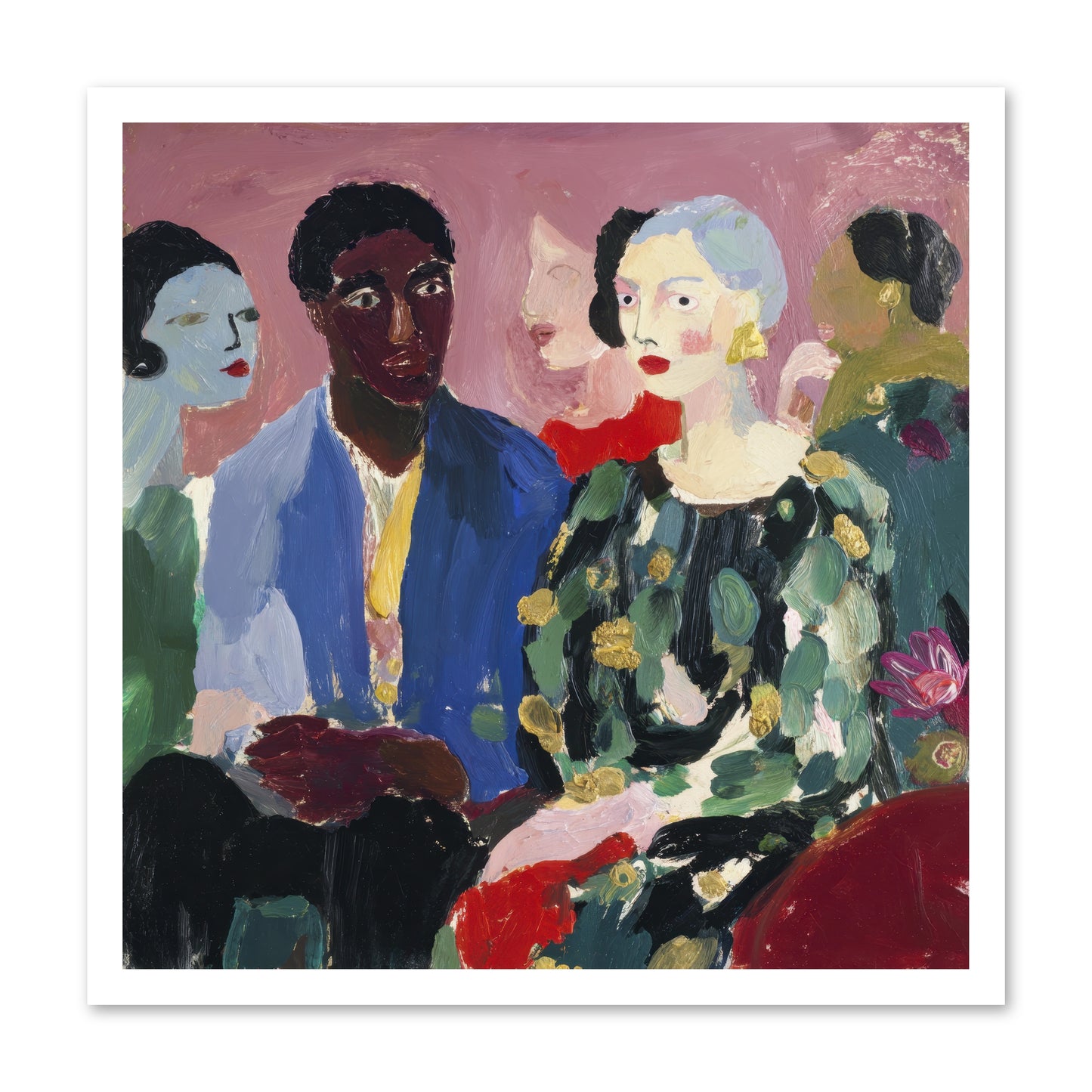 A Gathering of Almost-Truths -- Loose Canvas Print 24x24