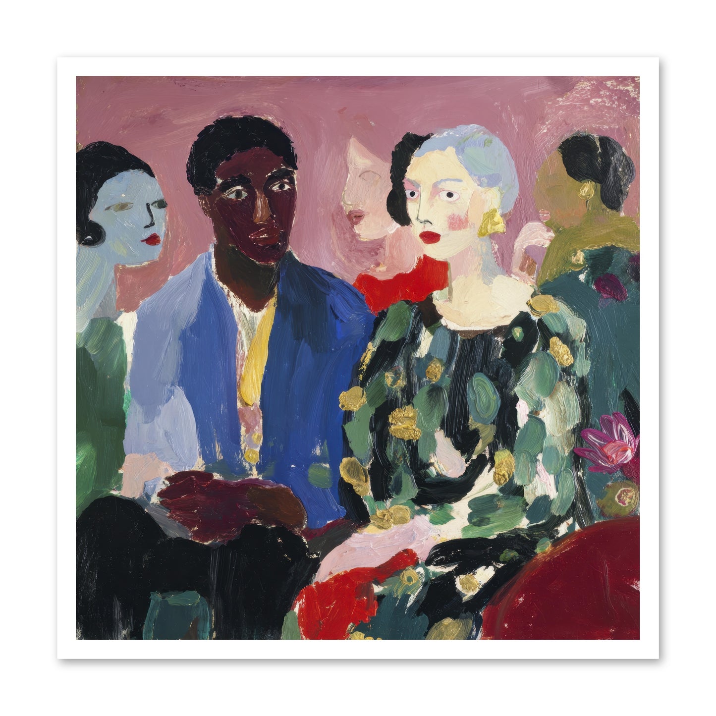 A Gathering of Almost-Truths -- Loose Canvas Print 30x30