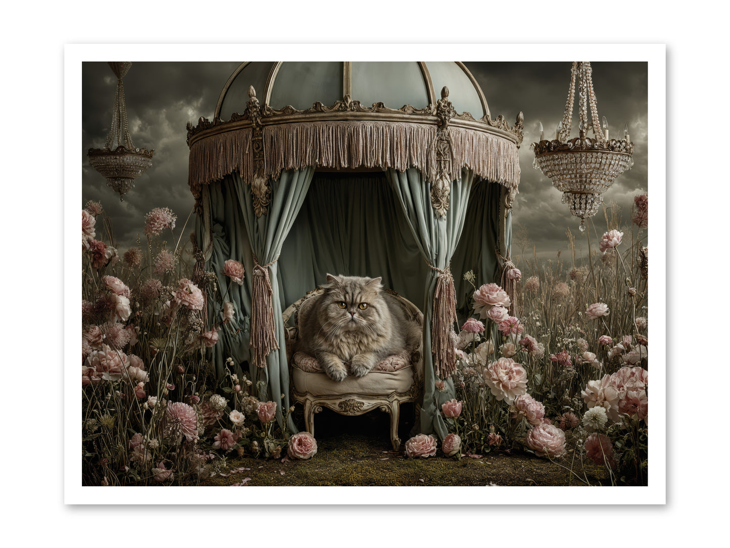 A Heart Full of Sky -- Loose Canvas Print 32x24