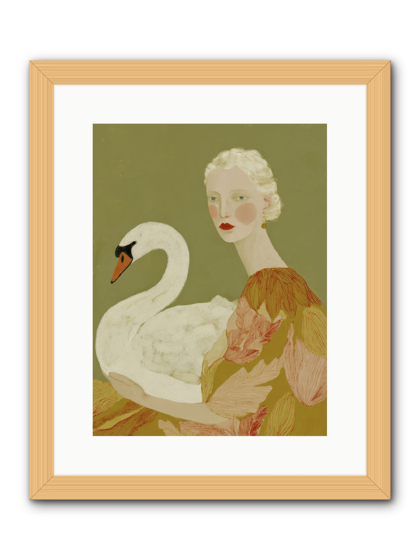 A Hint of Wonder -- Framed Print - Natural 12x16
