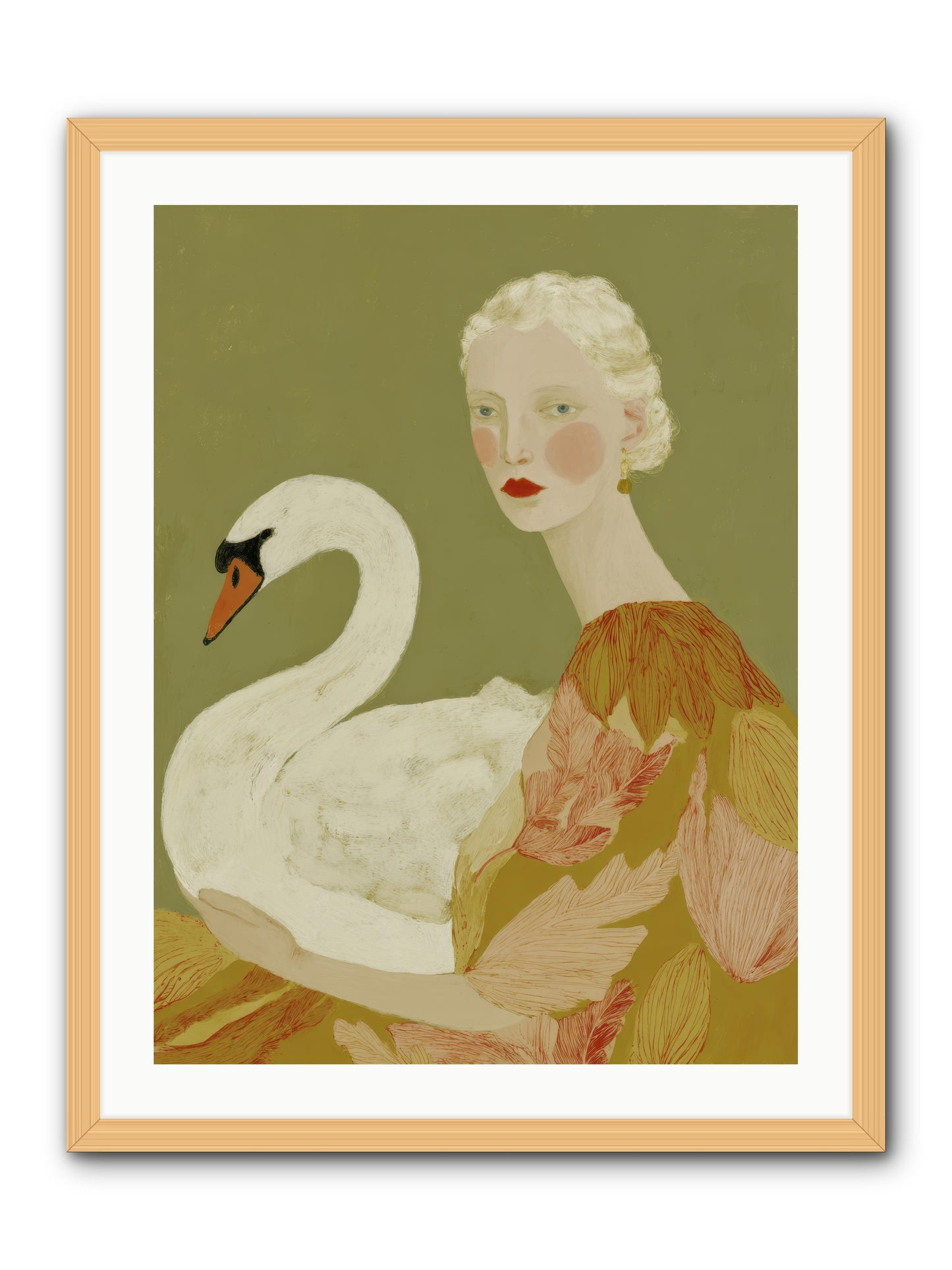 A Hint of Wonder -- Framed Print - Natural 24x32