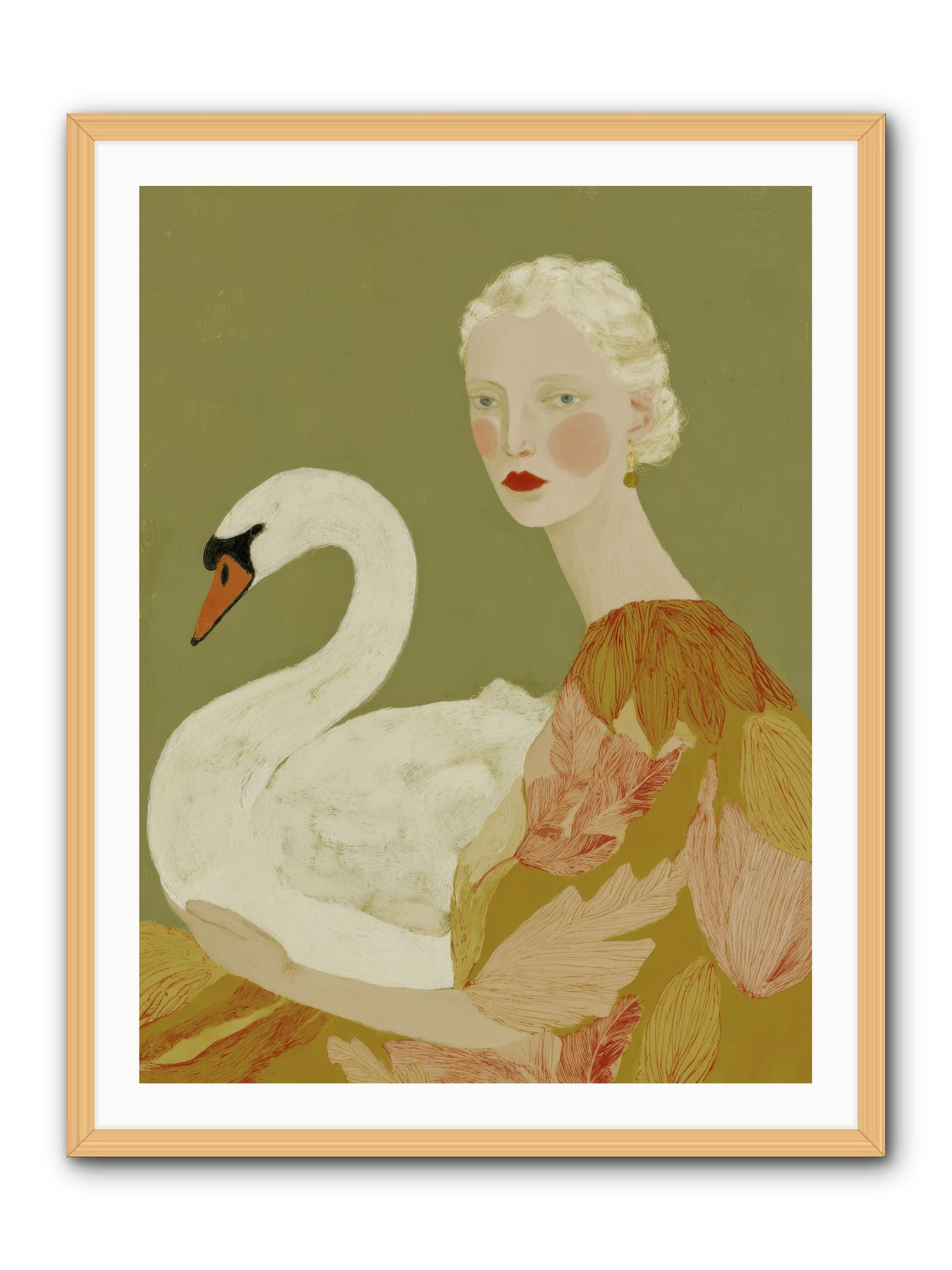 A Hint of Wonder -- Framed Print - Natural 30x40