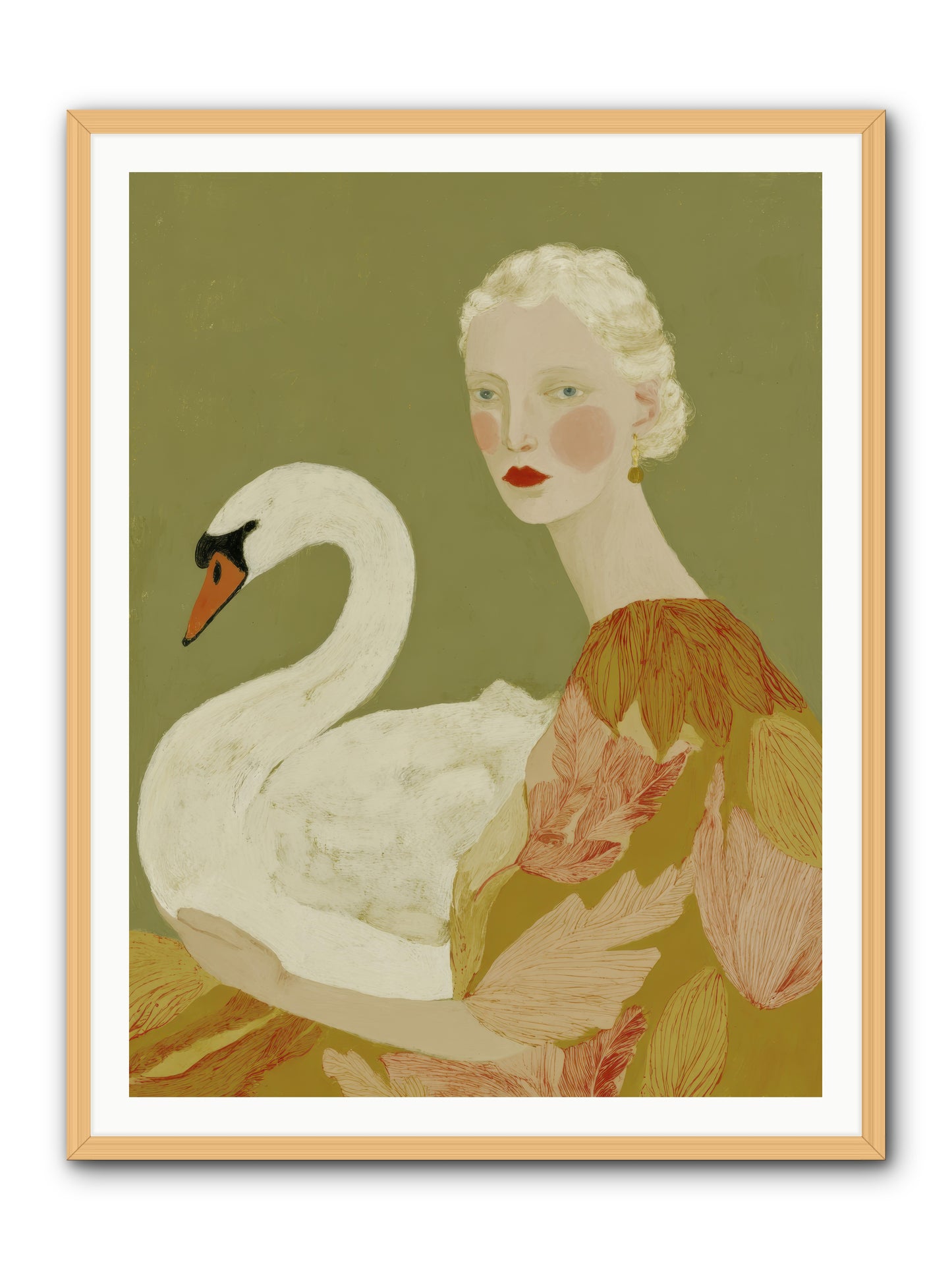 A Hint of Wonder -- Framed Print - Natural 36x48
