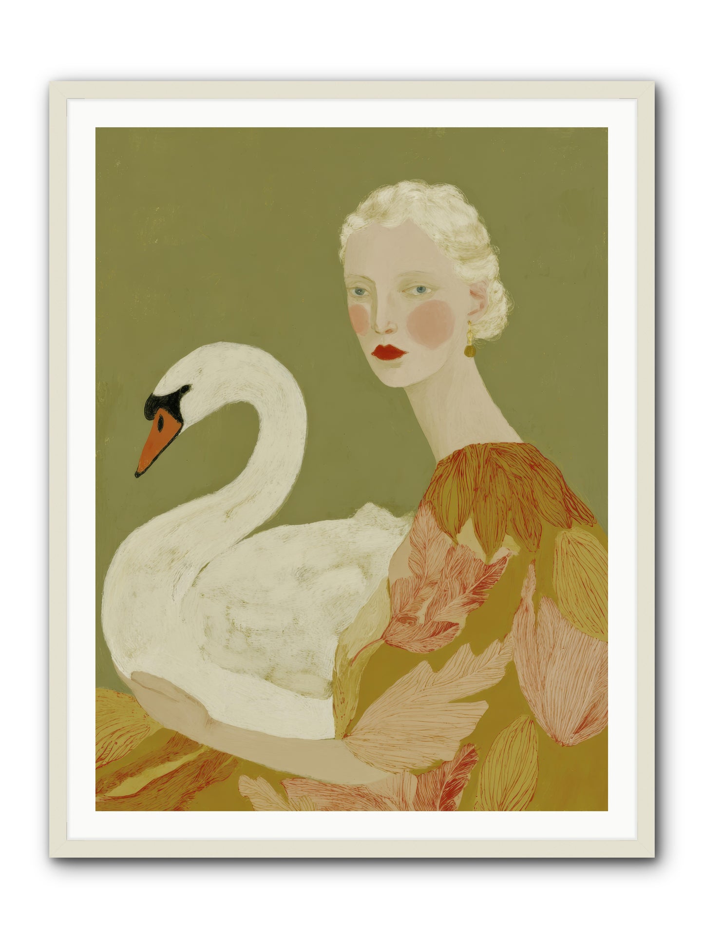A Hint of Wonder -- Framed Print - White 36x48